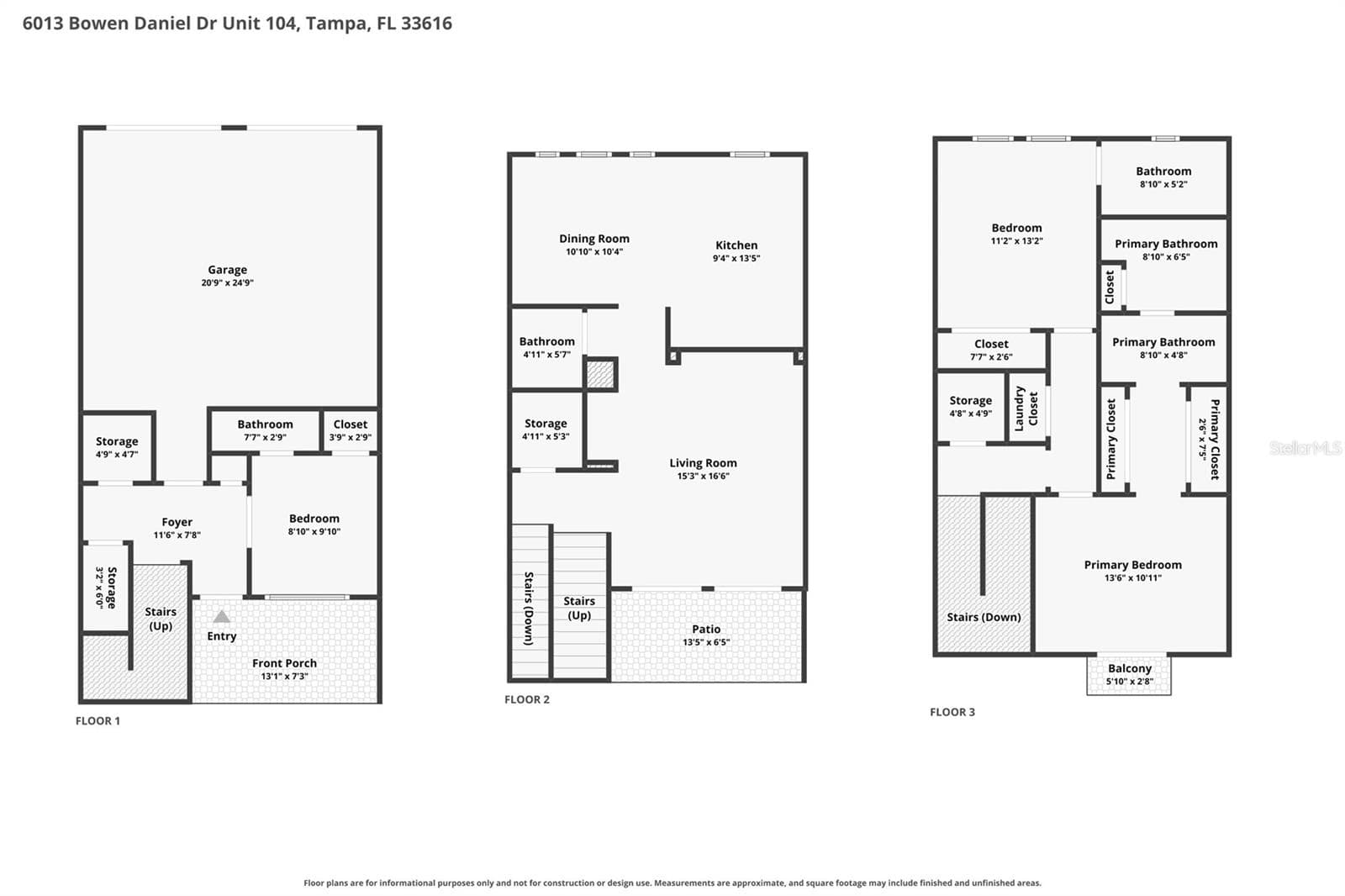 Townhouse at 6013 BOWEN DANIEL DR #104, TAMPA, photo 36 of 56