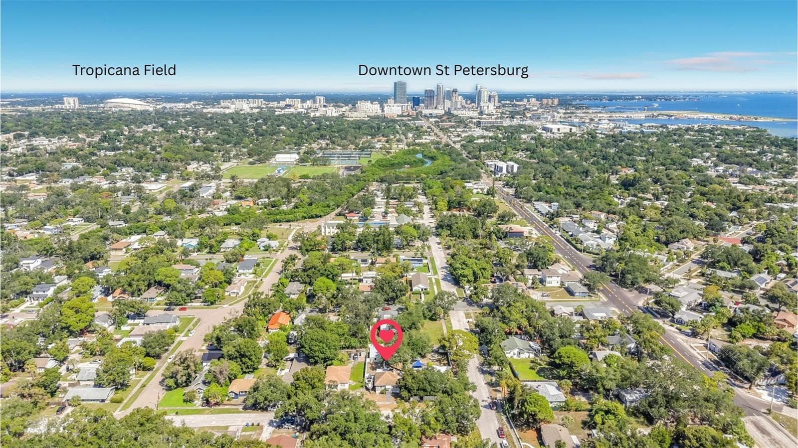 Close to Downtown St Pete, Tropicana Field, and so much entertainment/art/restaurants - 509 27TH AVE S, ST PETERSBURG