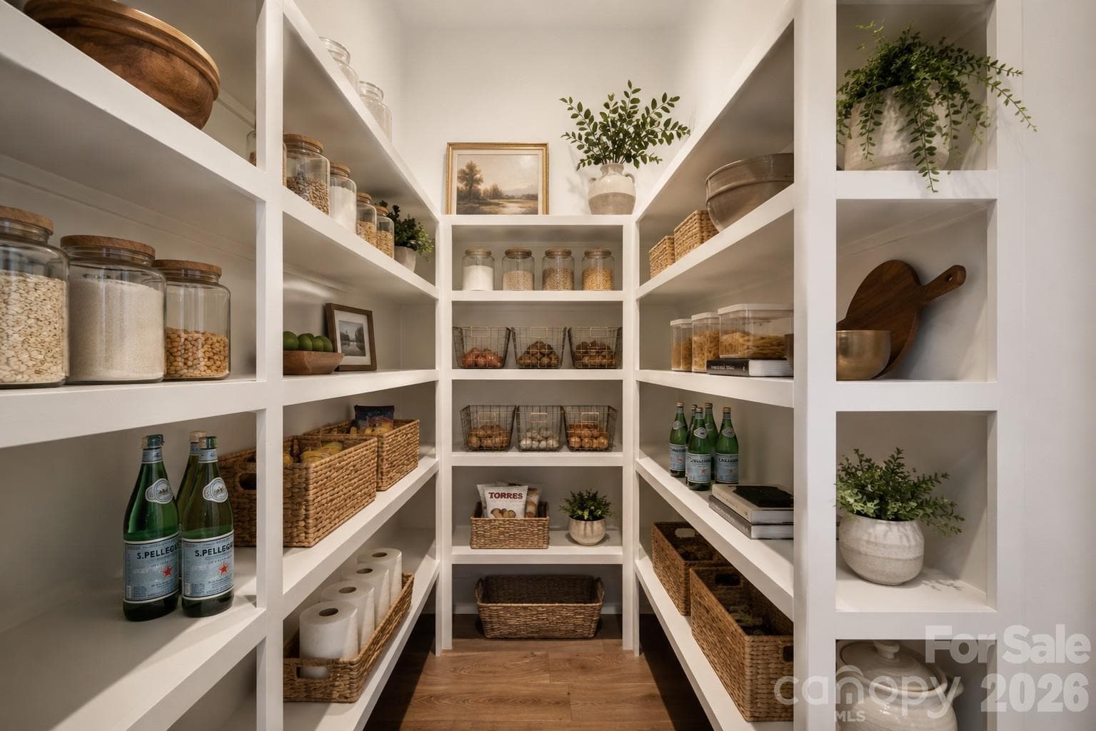 Representative photo- walk in pantry in the kitchen - Charlotte