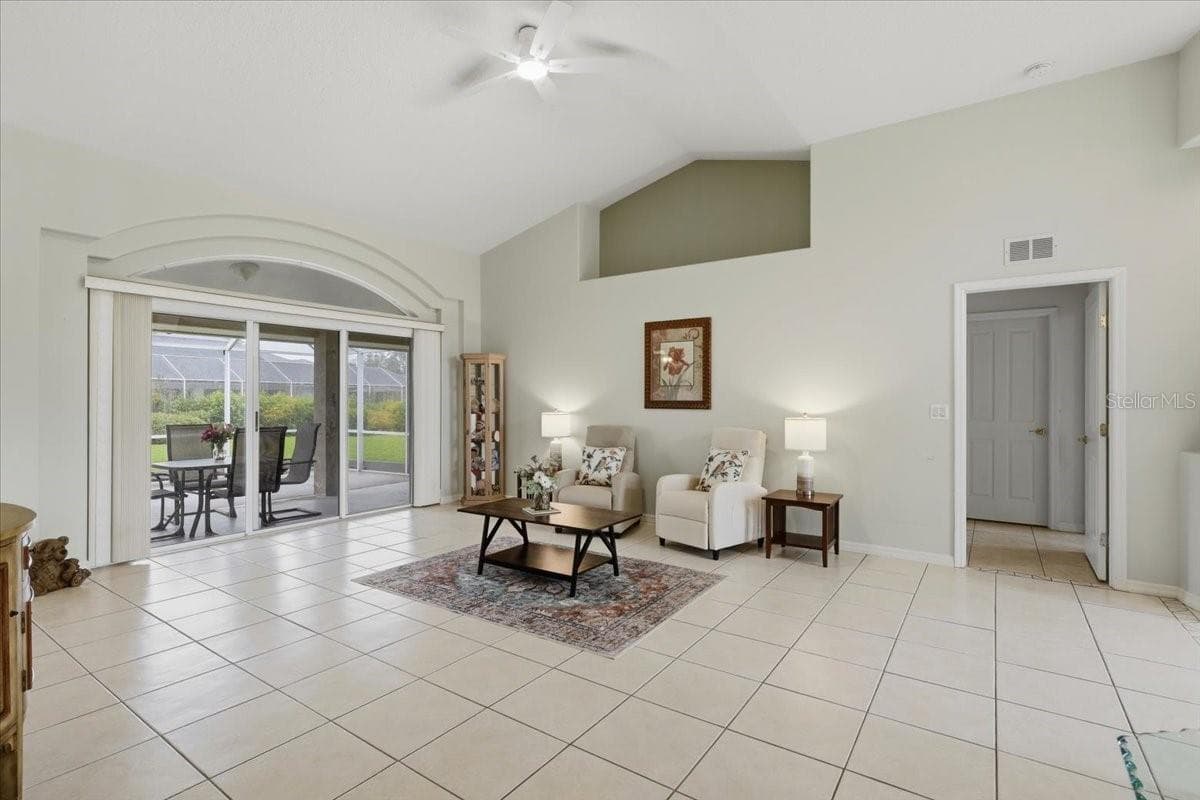 Living Area - 65 WOODBURY DR, PALM COAST