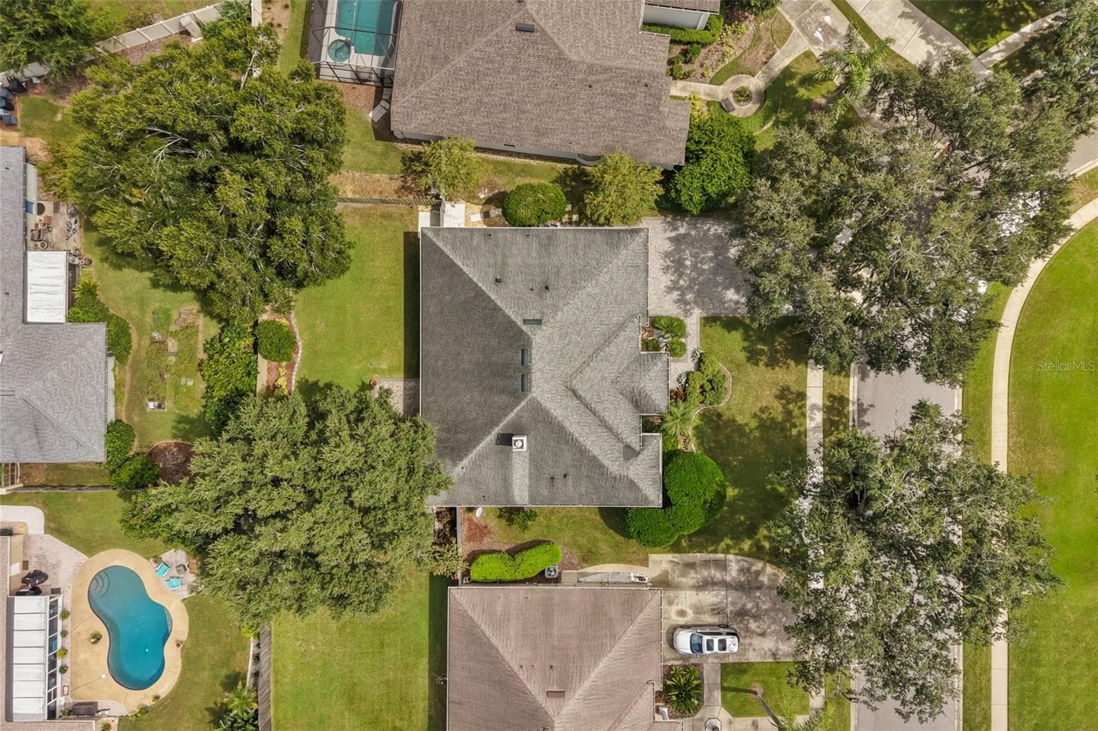 Aerial 1249 Waterwitch Cove - 1249 WATERWITCH COVE CIR, ORLANDO