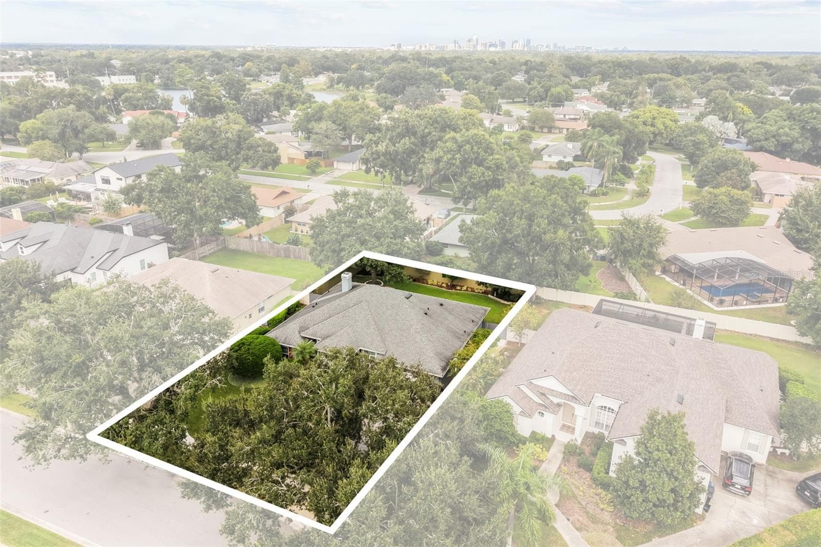 Aerial 1249 Waterwitch Cove - 1249 WATERWITCH COVE CIR, ORLANDO