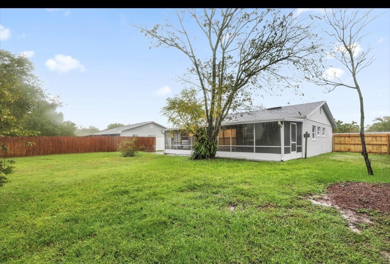 Large backyard - 140 BOMBAY AVE, WINTER SPRINGS