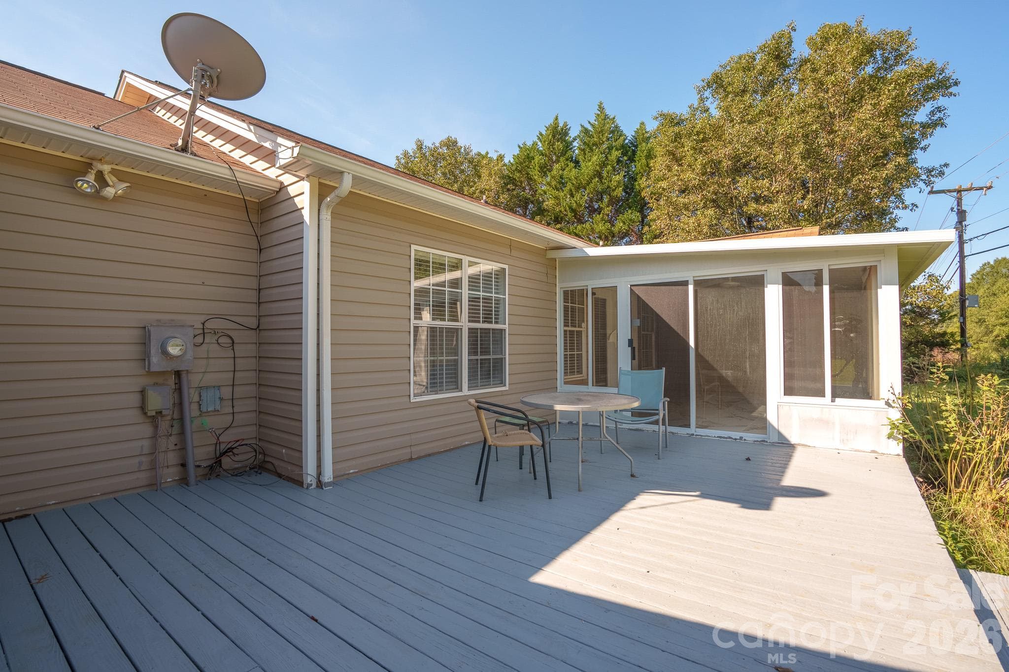 REPAINTED AND REPAIRED PATIO - 2065 Gary Lane, Hickory