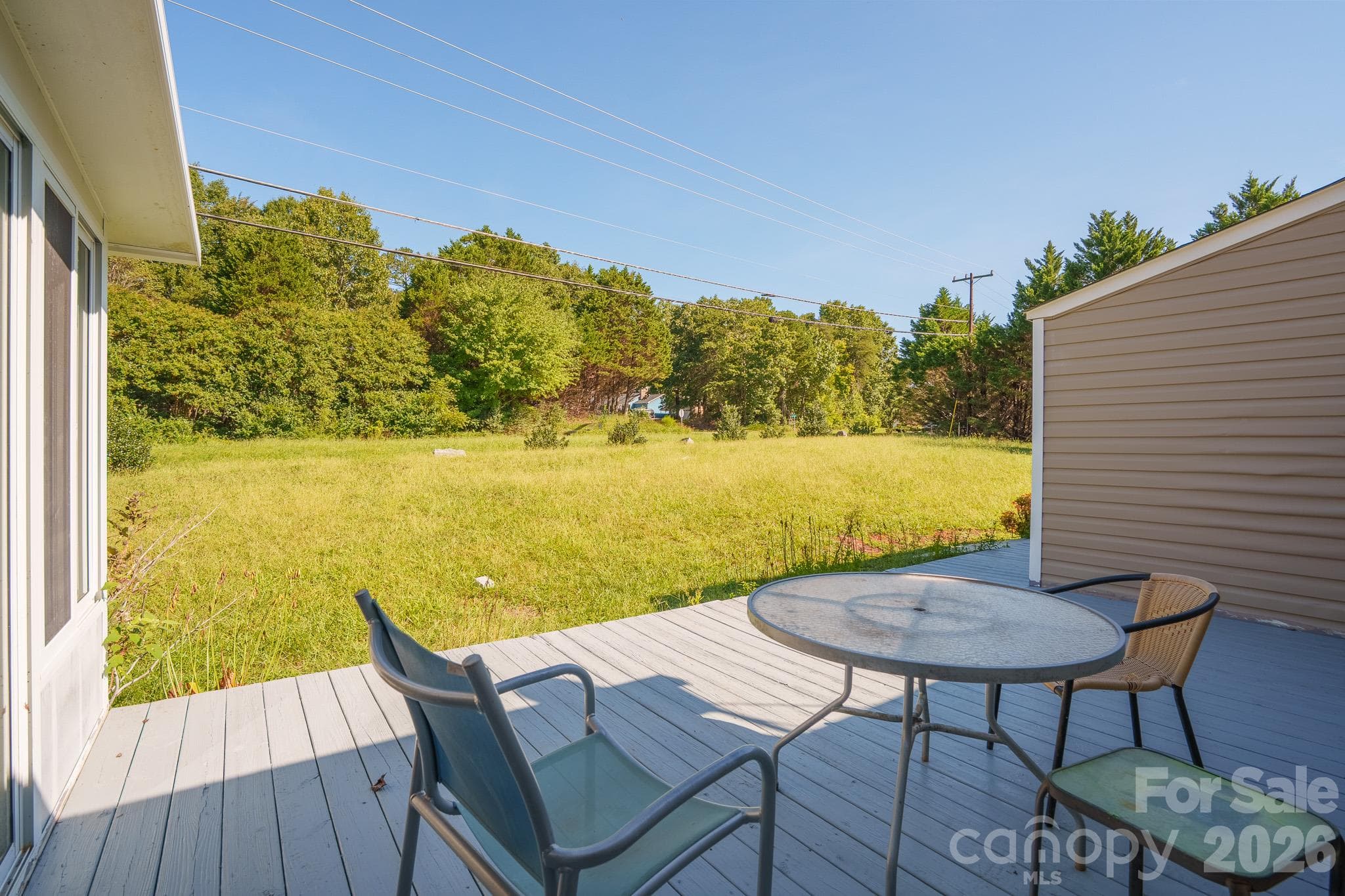 REPAINTED AND REPAIRED PATIO AND BACKYARD - 2065 Gary Lane, Hickory