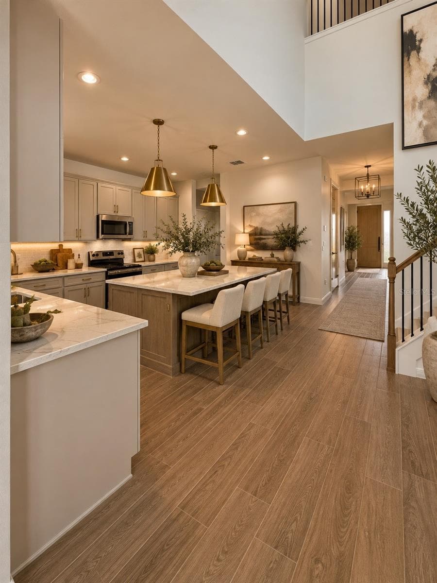Kitchen AI  Virtual Staging - 5714 CATTLE RANCH DR, ST CLOUD