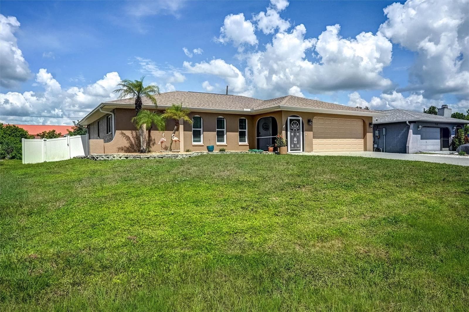 Front Elevation of Home - 726 CALVERT AVE, PORT CHARLOTTE