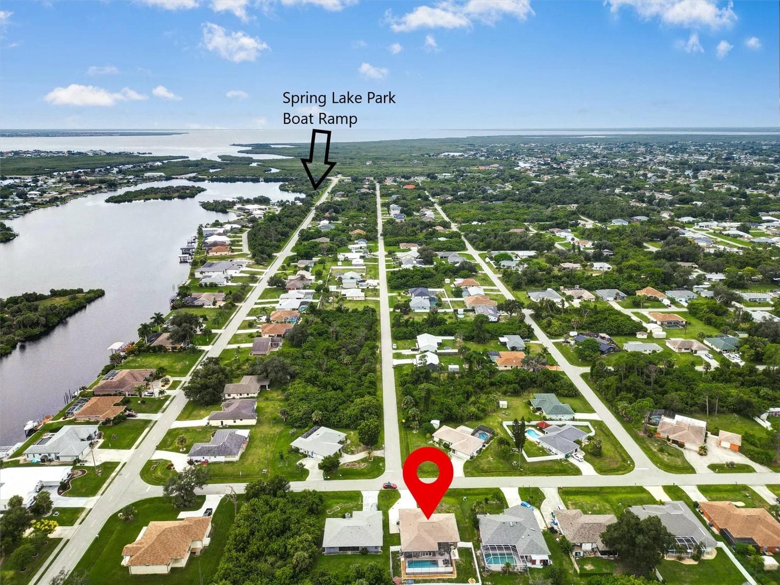 Spring Lake Park Boat Ramp - 726 CALVERT AVE, PORT CHARLOTTE