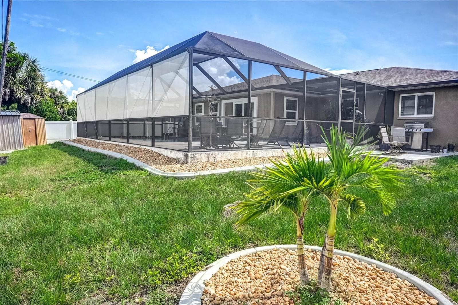 Backyard - 726 CALVERT AVE, PORT CHARLOTTE