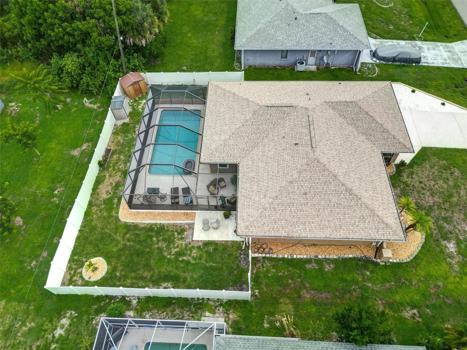 Aerial - 726 CALVERT AVE, PORT CHARLOTTE