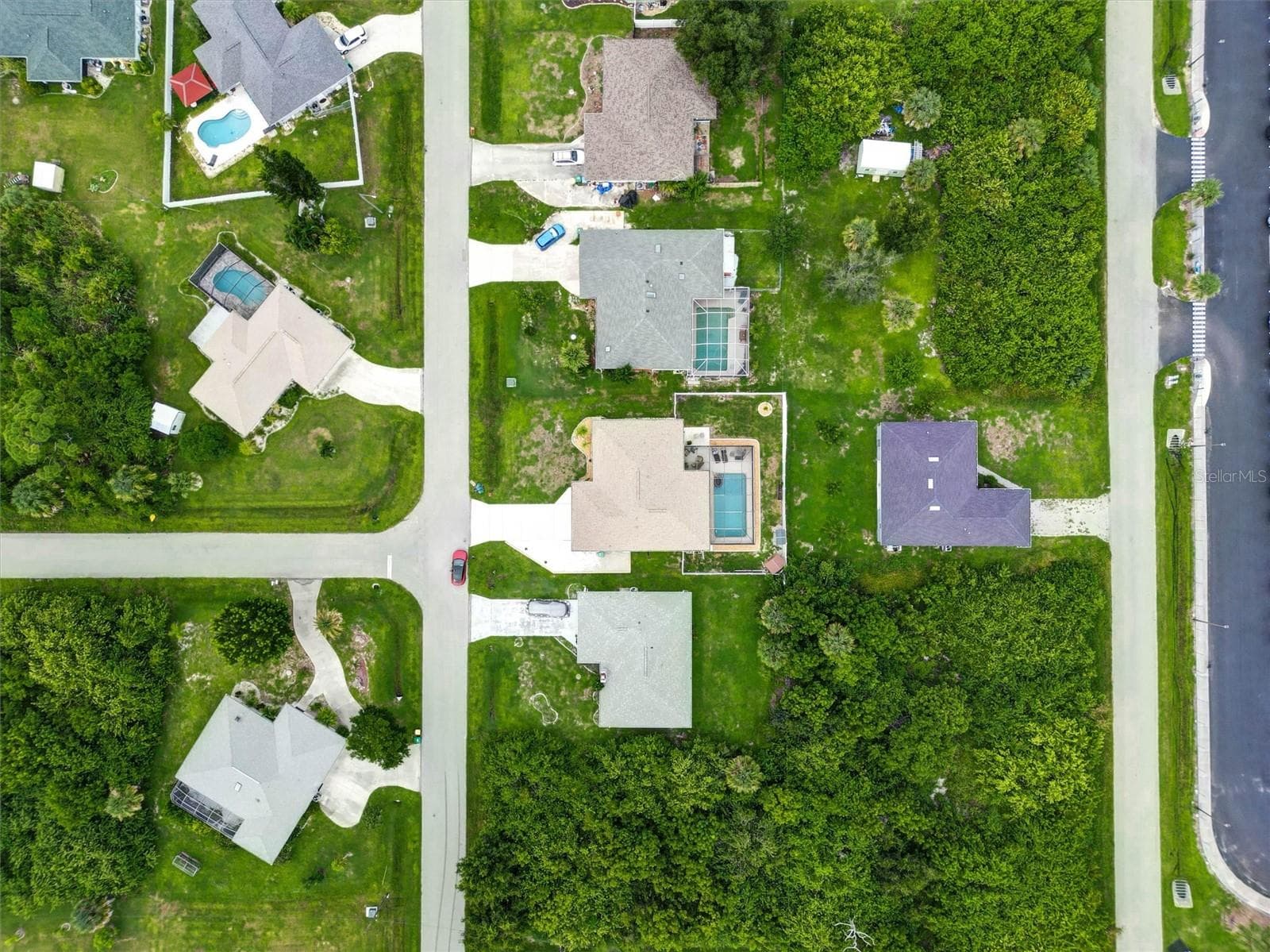 Aerial - 726 CALVERT AVE, PORT CHARLOTTE