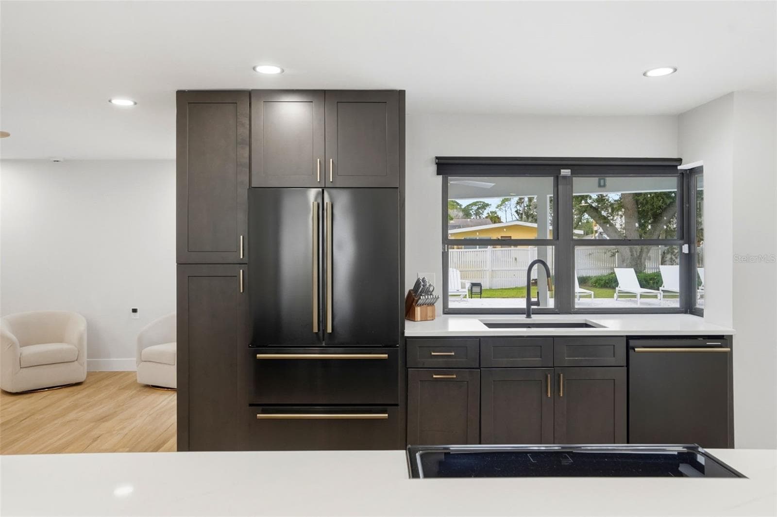 Pantry Cabinets with Pull-out Shelving, Forno Appliances, Fridge with Ice Maker - 330 PATICA RD NE, ST PETERSBURG