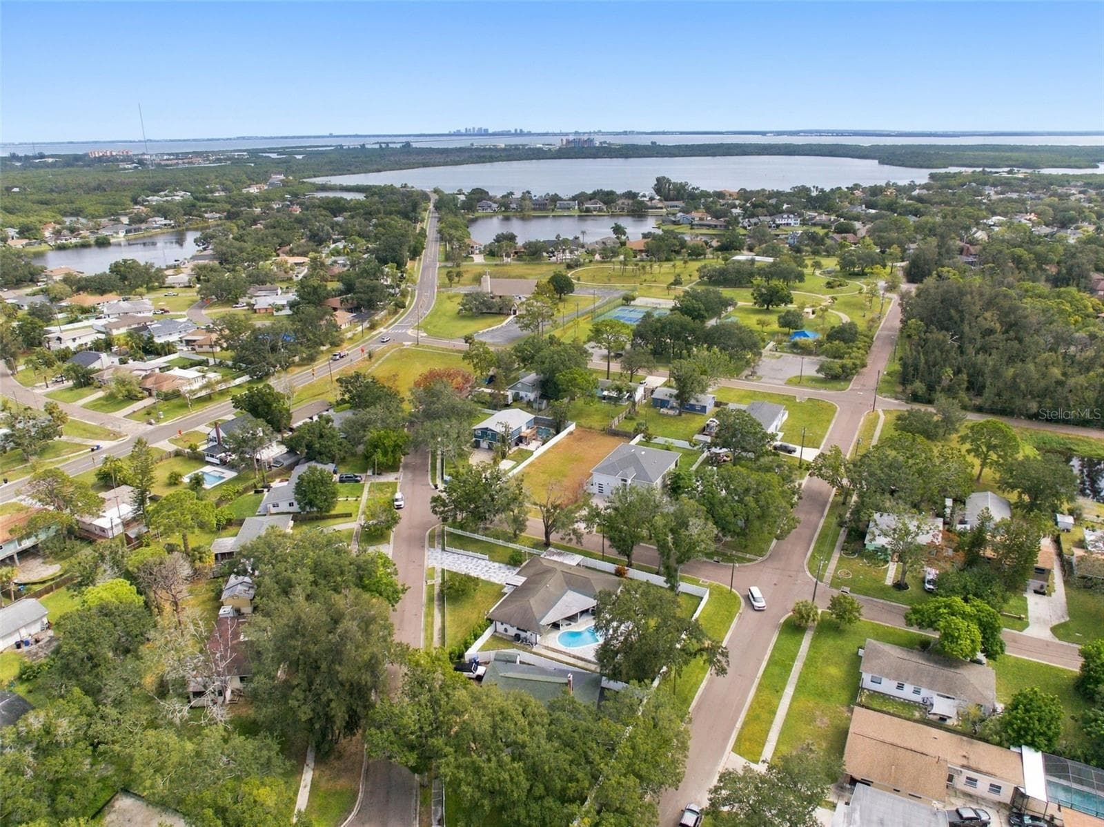View to the bridge to Tampa - 330 PATICA RD NE, ST PETERSBURG
