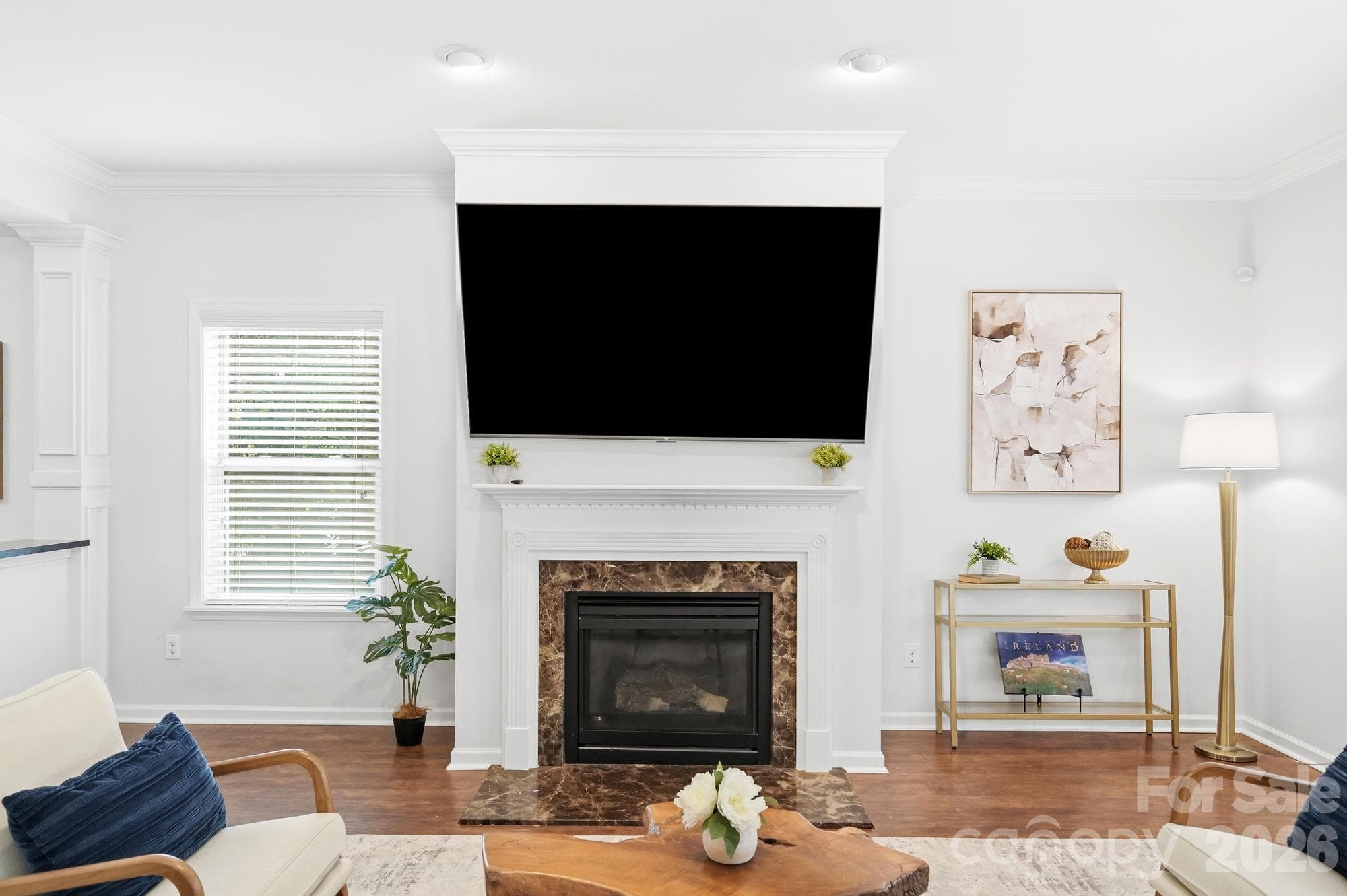 Cozy fireplace - 5409 Cotton Top Court, Waxhaw