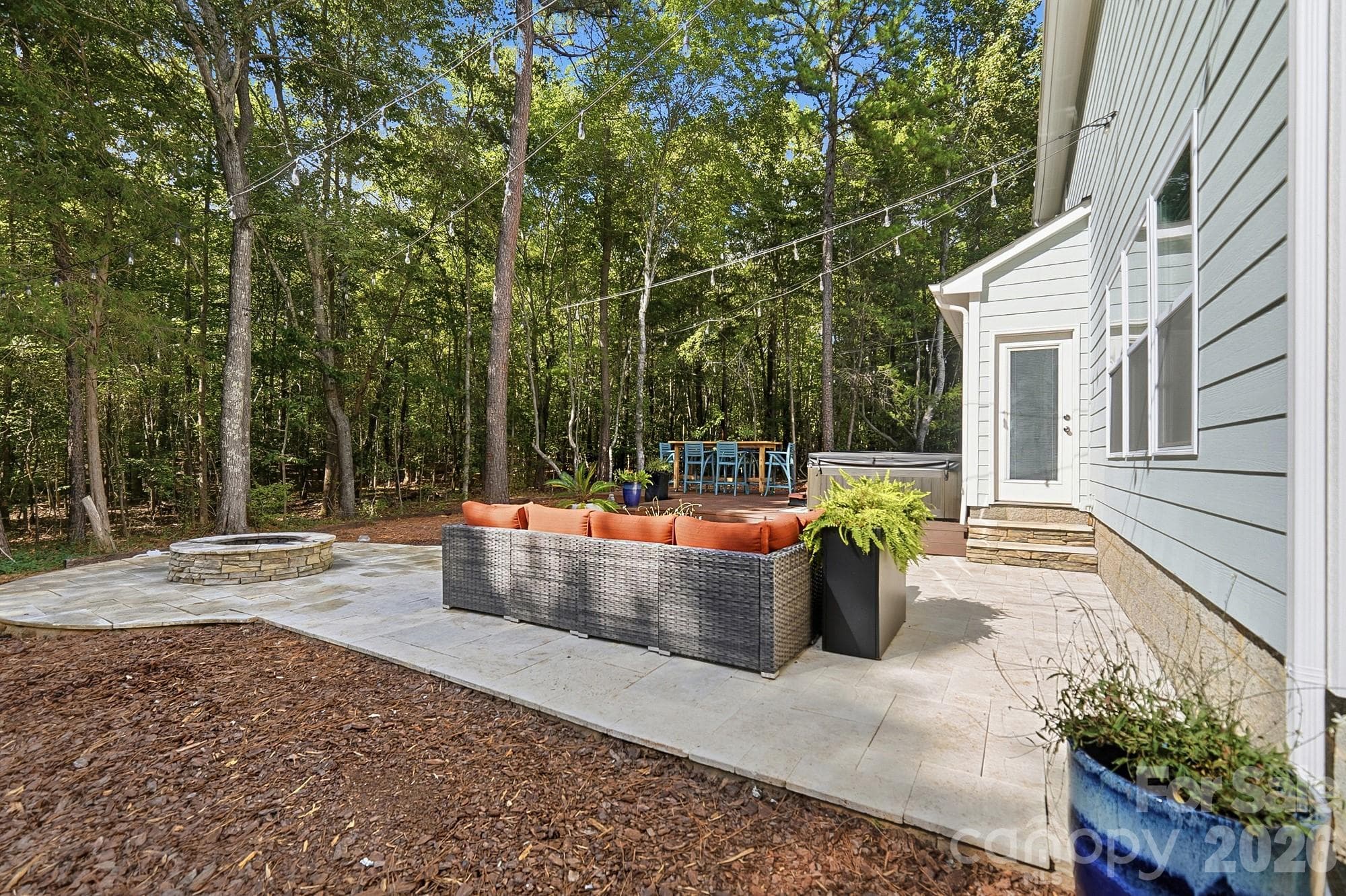 Private backyard - 5409 Cotton Top Court, Waxhaw