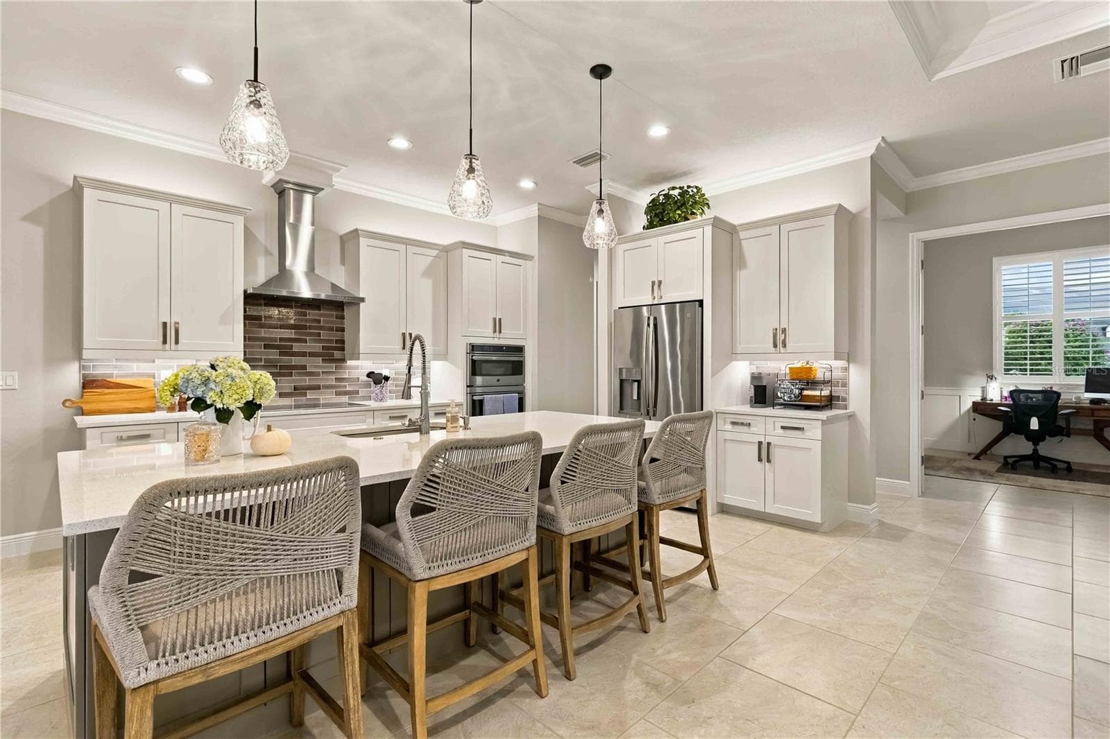 Oversized Kitchen Island with Plenty of Seating - 1906 151ST TER E, PARRISH