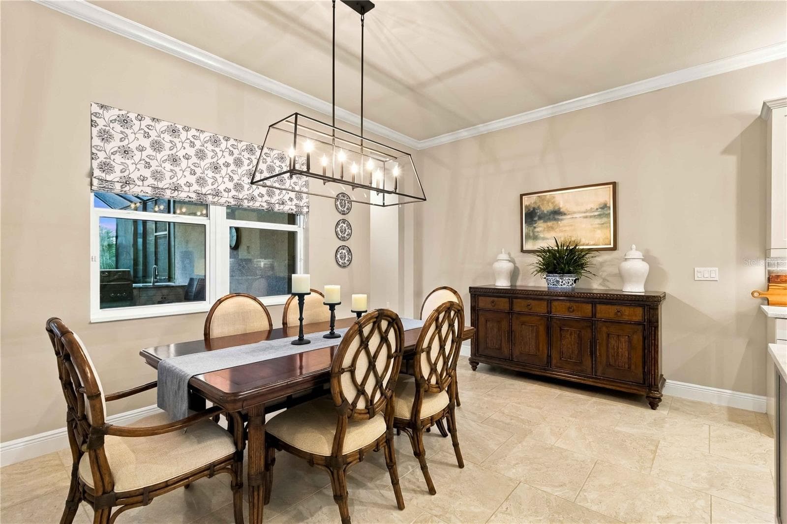 Spacious dining room tucked just off the main living area - 1906 151ST TER E, PARRISH