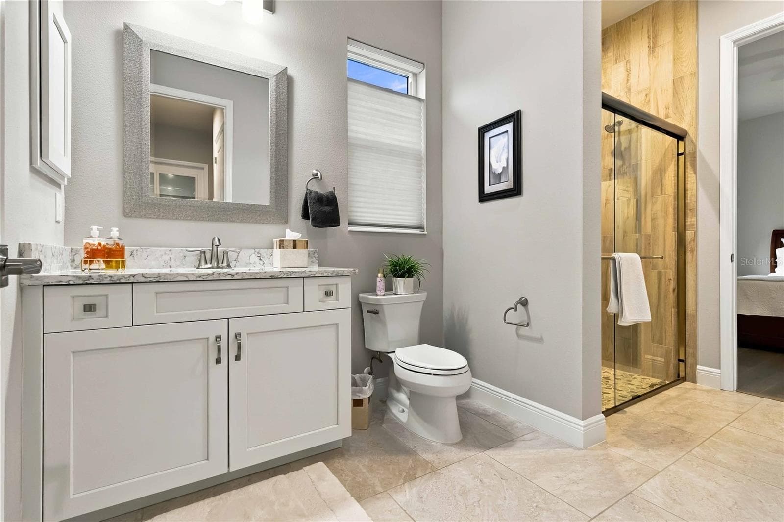 Custom Secondary Bathroom with Shower - 1906 151ST TER E, PARRISH