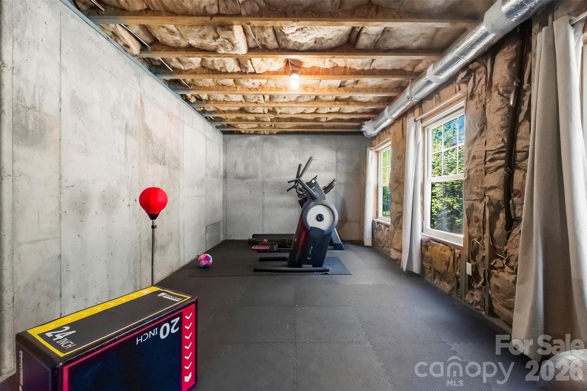 Partially finished basement with separate HVAC system - 821 Spelman Drive, Indian Land