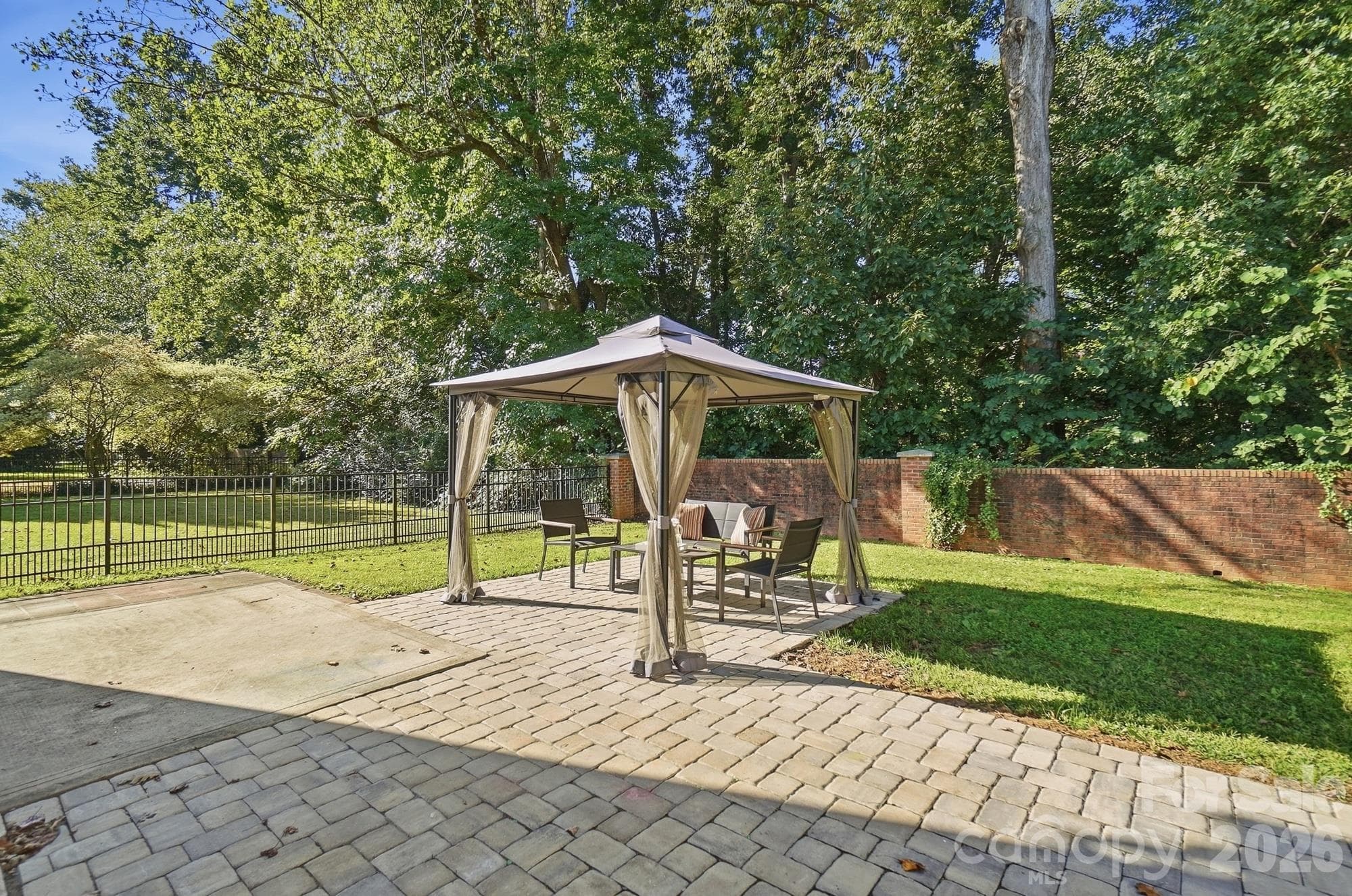 Semi-private and easy to fence in! - 10329 Misty Moss Court, Mint Hill
