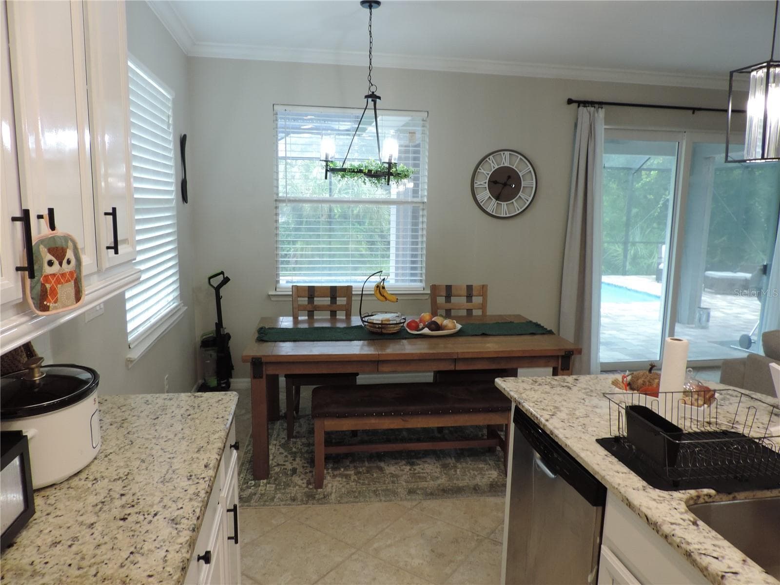 View of dining area from kitchen - 5070 LAYTON DR, VENICE