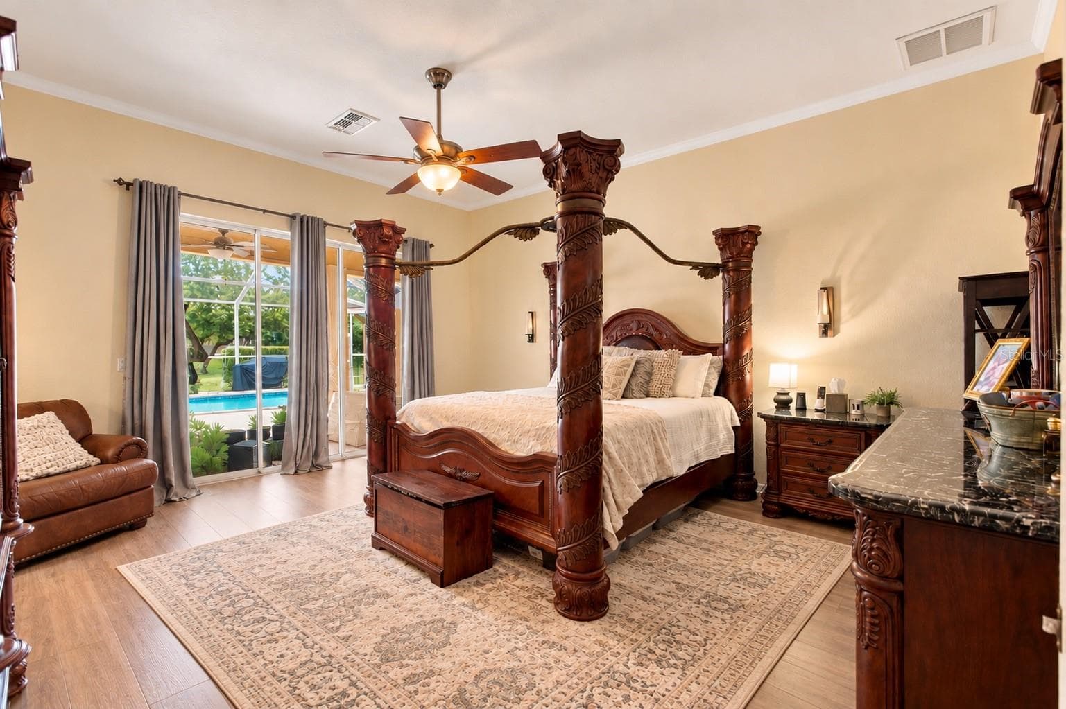 Primary bedroom - 1486 ALAMEDA DR, SPRING HILL