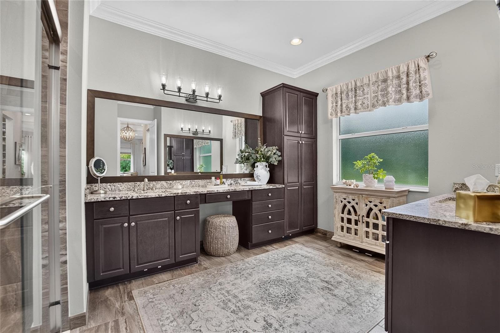 Primary Bathroom w/Frameless Shower - 5002 EMERALD ISLE DR, WIMAUMA