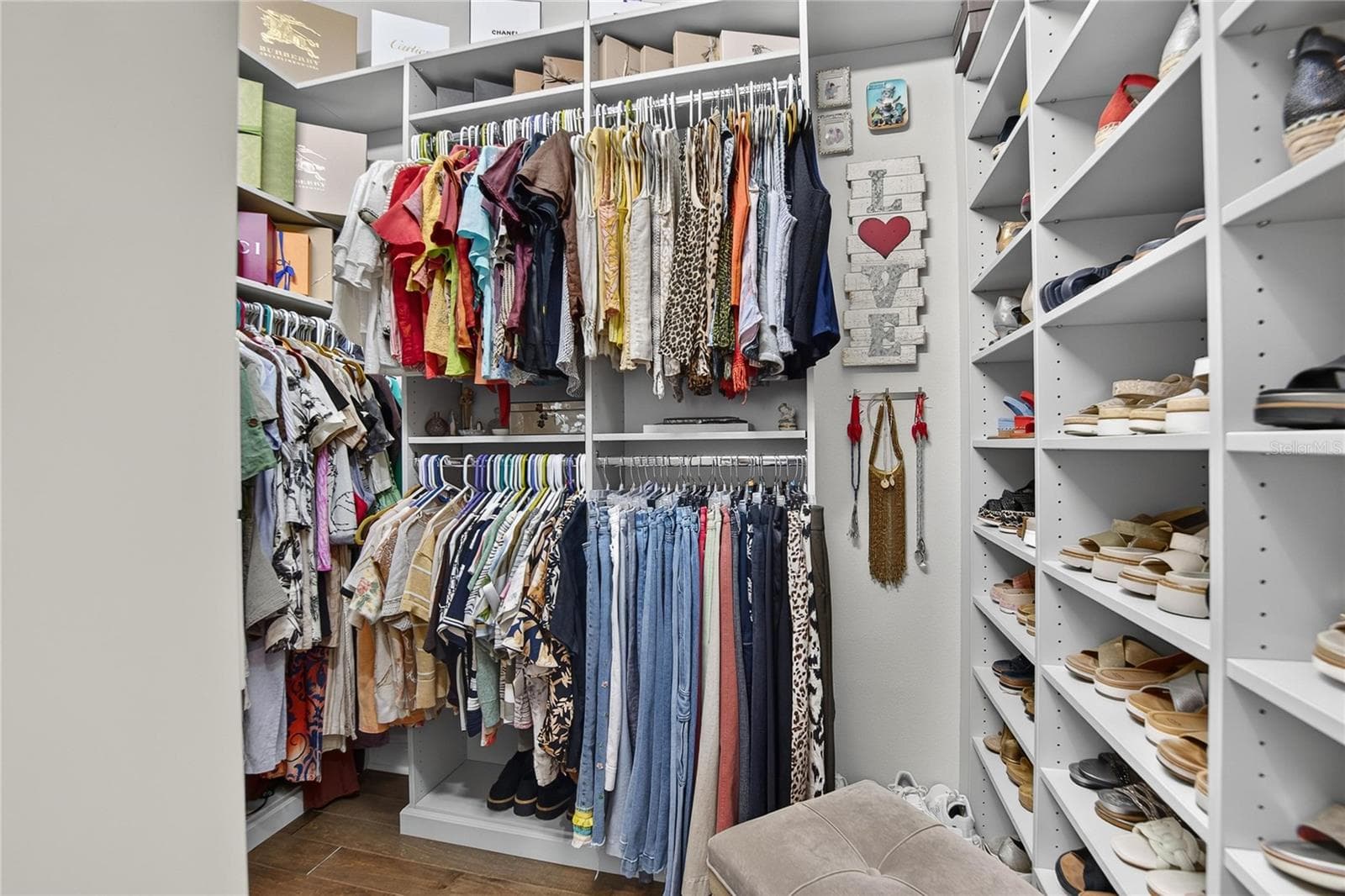 Dual Primary Bedroom Walk-In Closets - 5002 EMERALD ISLE DR, WIMAUMA