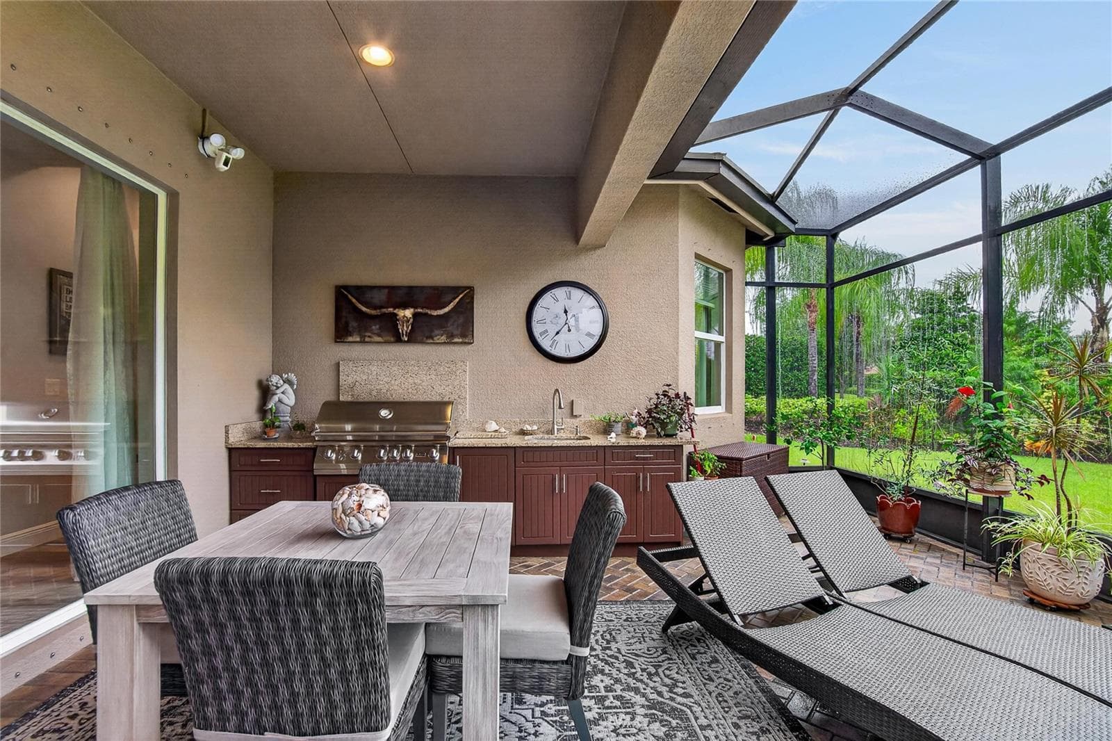 Extended Lanai View - 5002 EMERALD ISLE DR, WIMAUMA