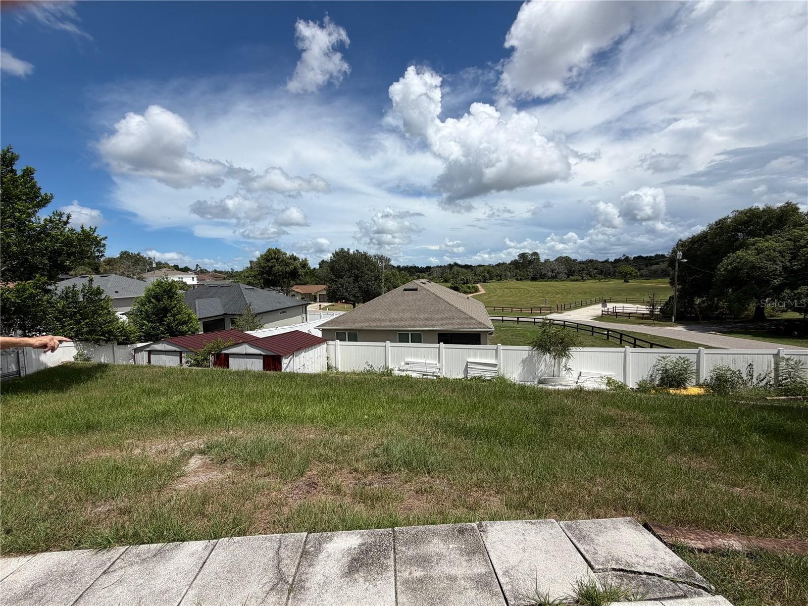 Back yard - 1830 SPRINGWOOD LN, DELTONA