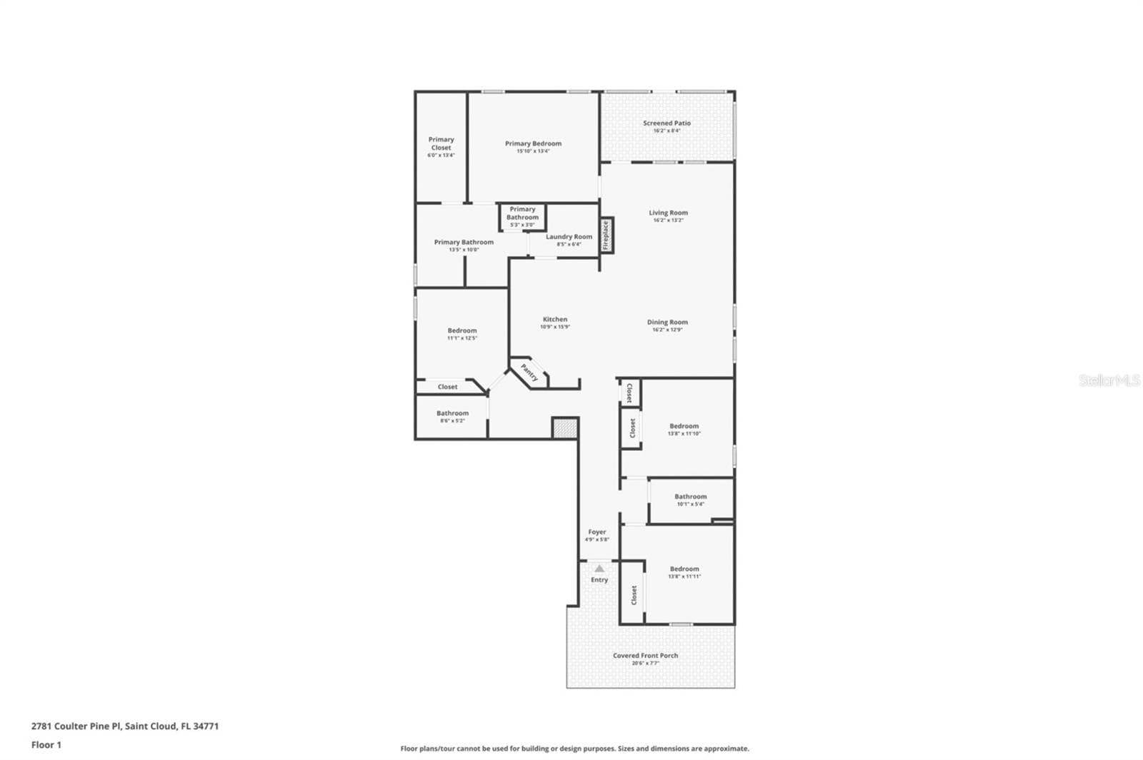 Single Family Residence at 2781 COULTER PINE PL, ST CLOUD, photo 40 of 58