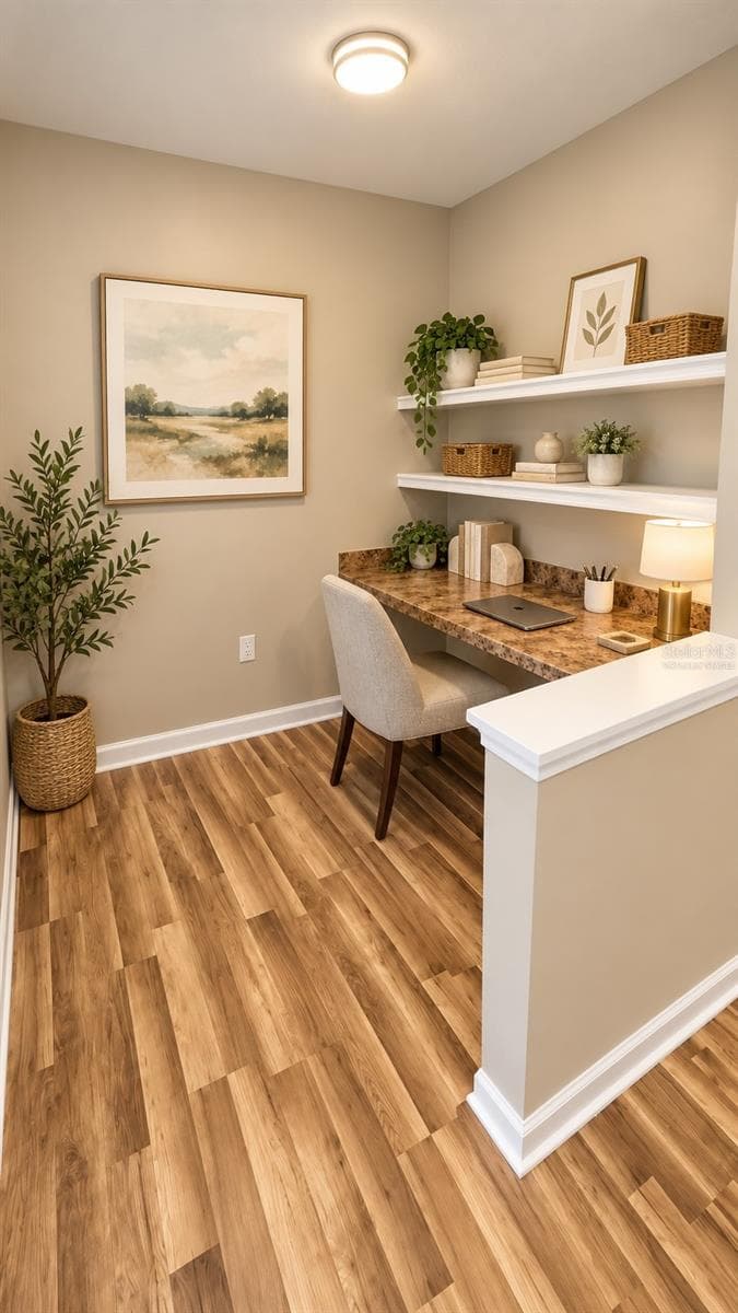 Office Virtually Staged - 10209 COURTNEY PALMS BLVD #301, TAMPA