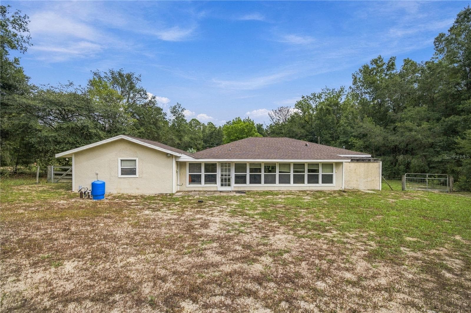 REAR OF HOME - 7910 SW 202ND CT, DUNNELLON