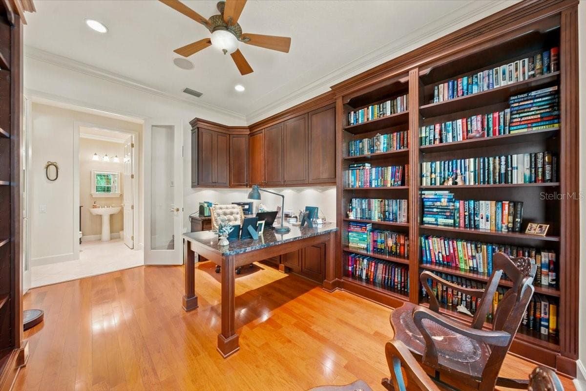 Custom-designed bonus room is four times the size of the original St. Augustine IV floor plan. - 5513 KEELER OAK ST, LITHIA