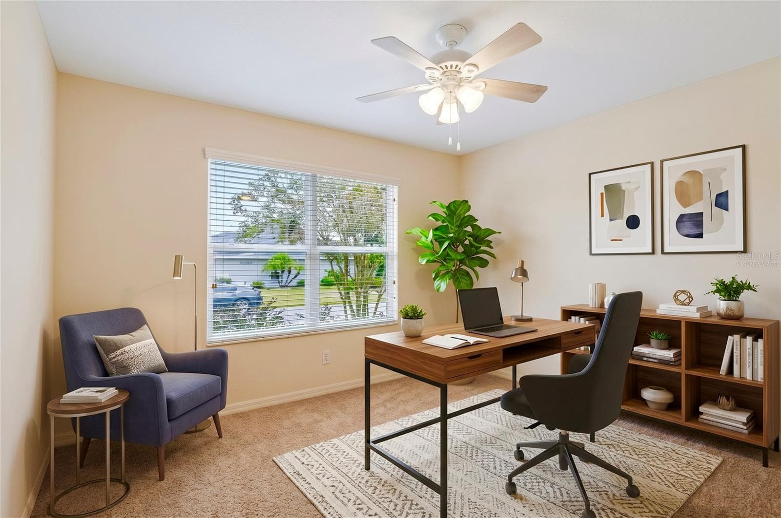 Bedroom 2/Office (Virtually Staged) - 3161 DRESSENDORFER DR, THE VILLAGES