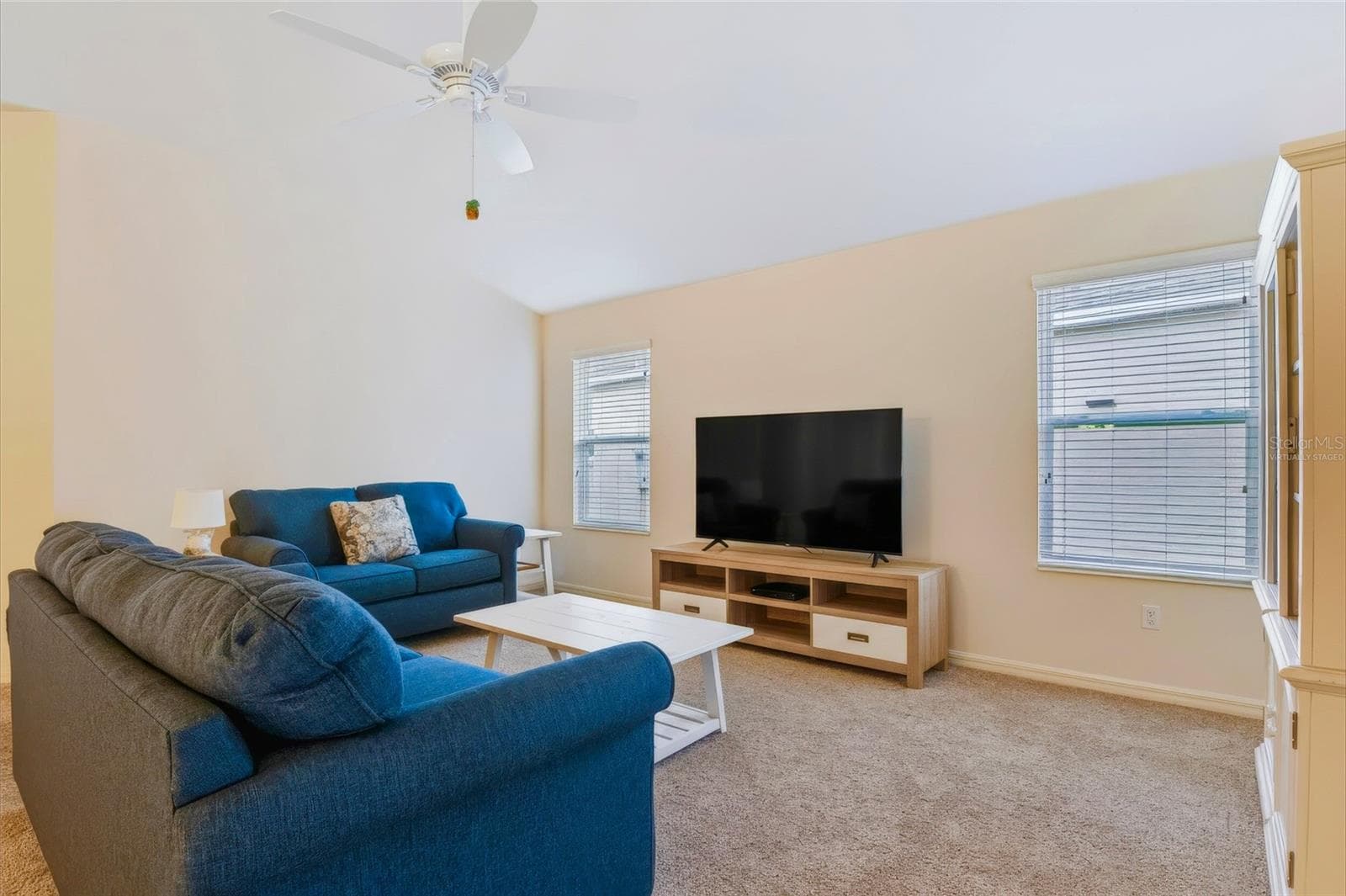 Living Room (Virtually Staged) - 3161 DRESSENDORFER DR, THE VILLAGES