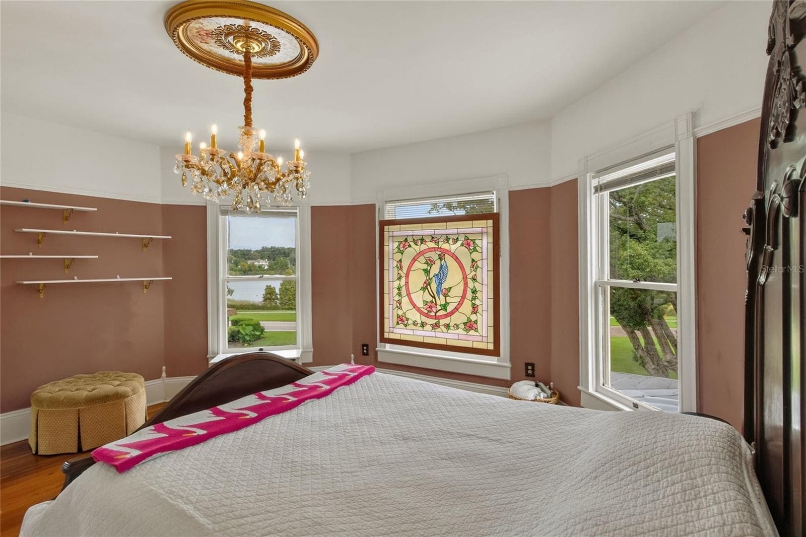3rd bedroom upstairs overlooking Lake Hunter - 822 W PATTERSON ST, LAKELAND