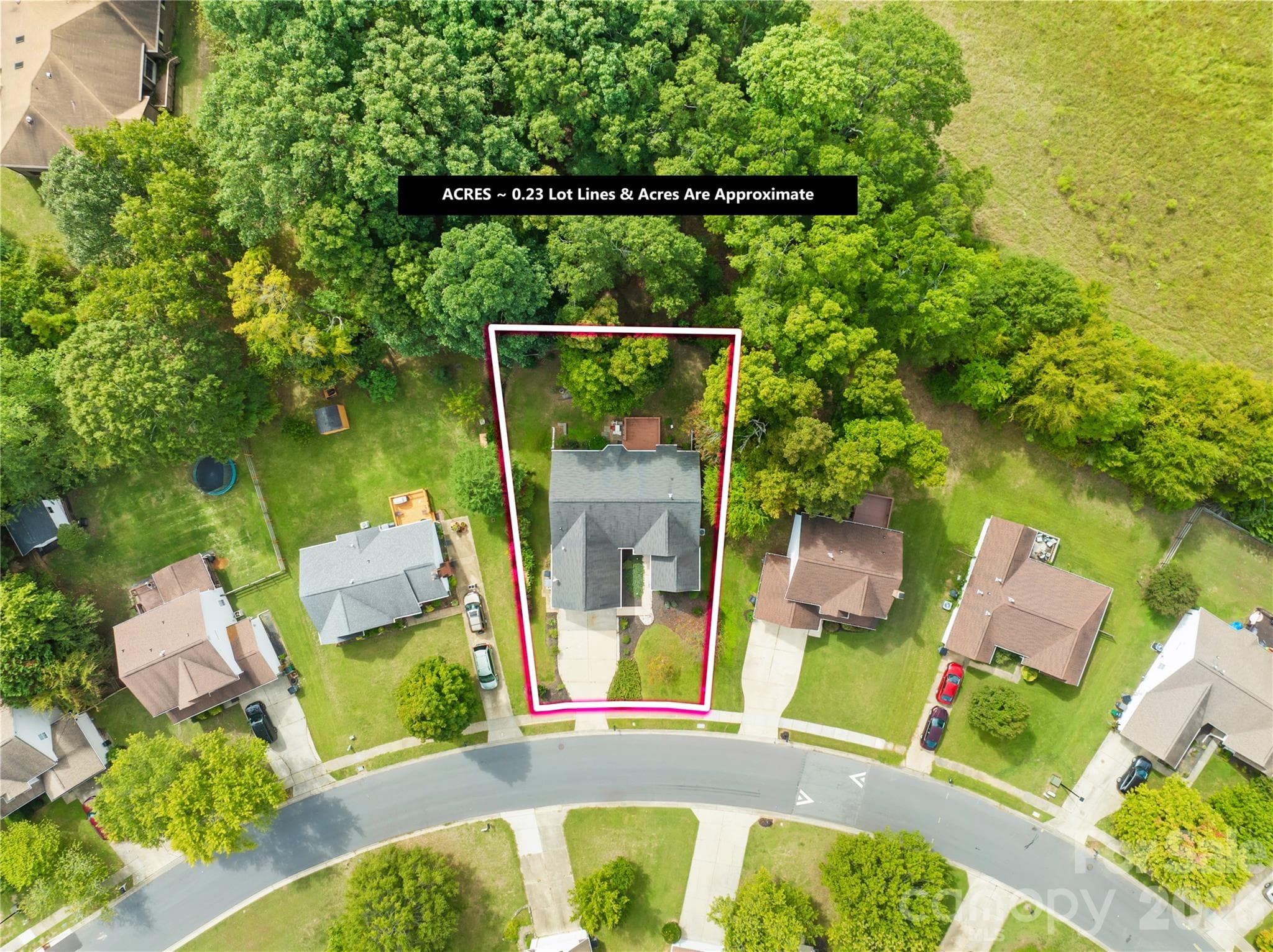 Single Family Residence at 9521 Foggy Meadow Road, Charlotte, photo 34 of 38