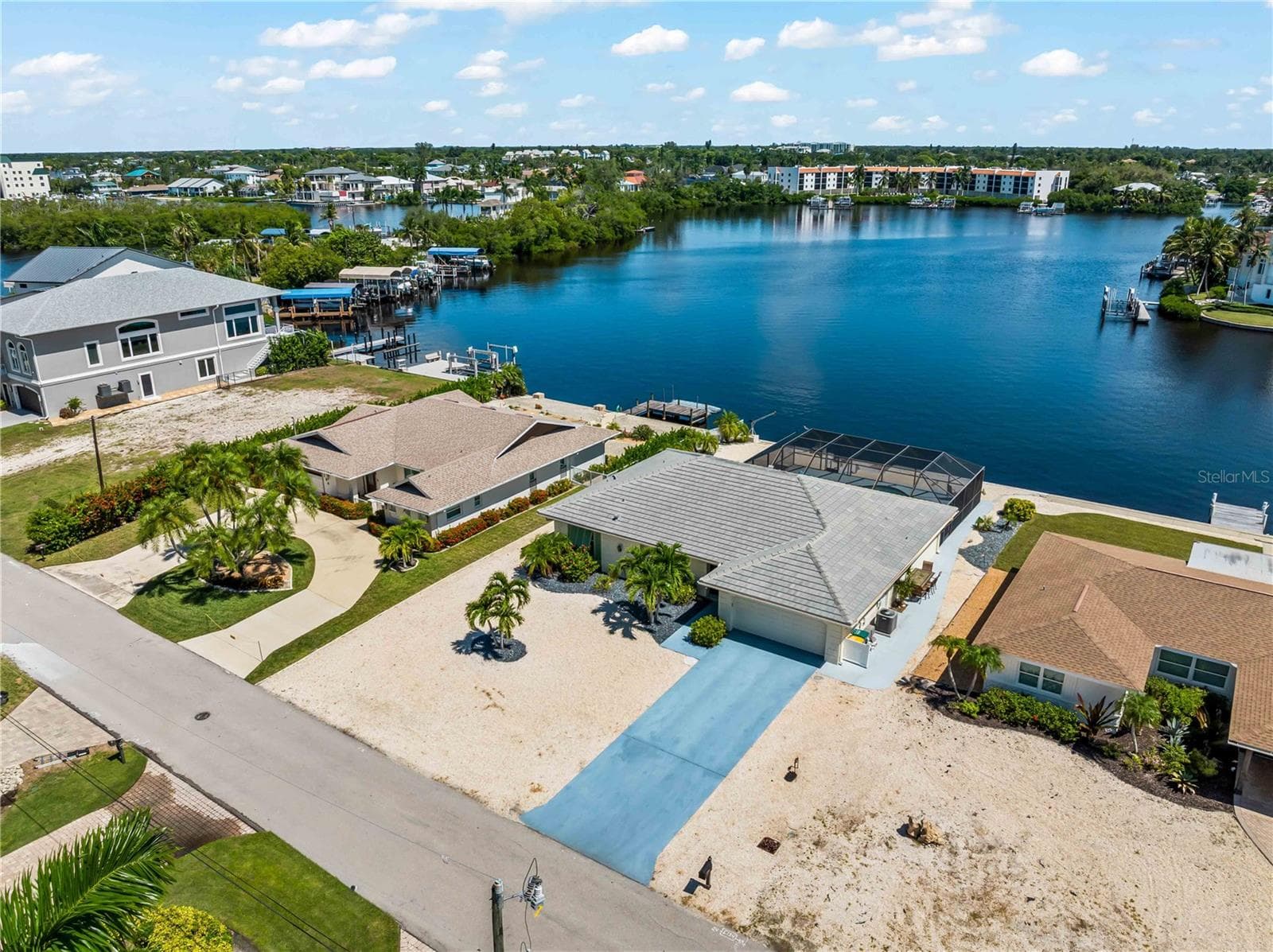 Aerial_2903rdStreet_BonitaSprings_WaterView_Overhead.jpg - 290 3RD ST W, BONITA SPRINGS