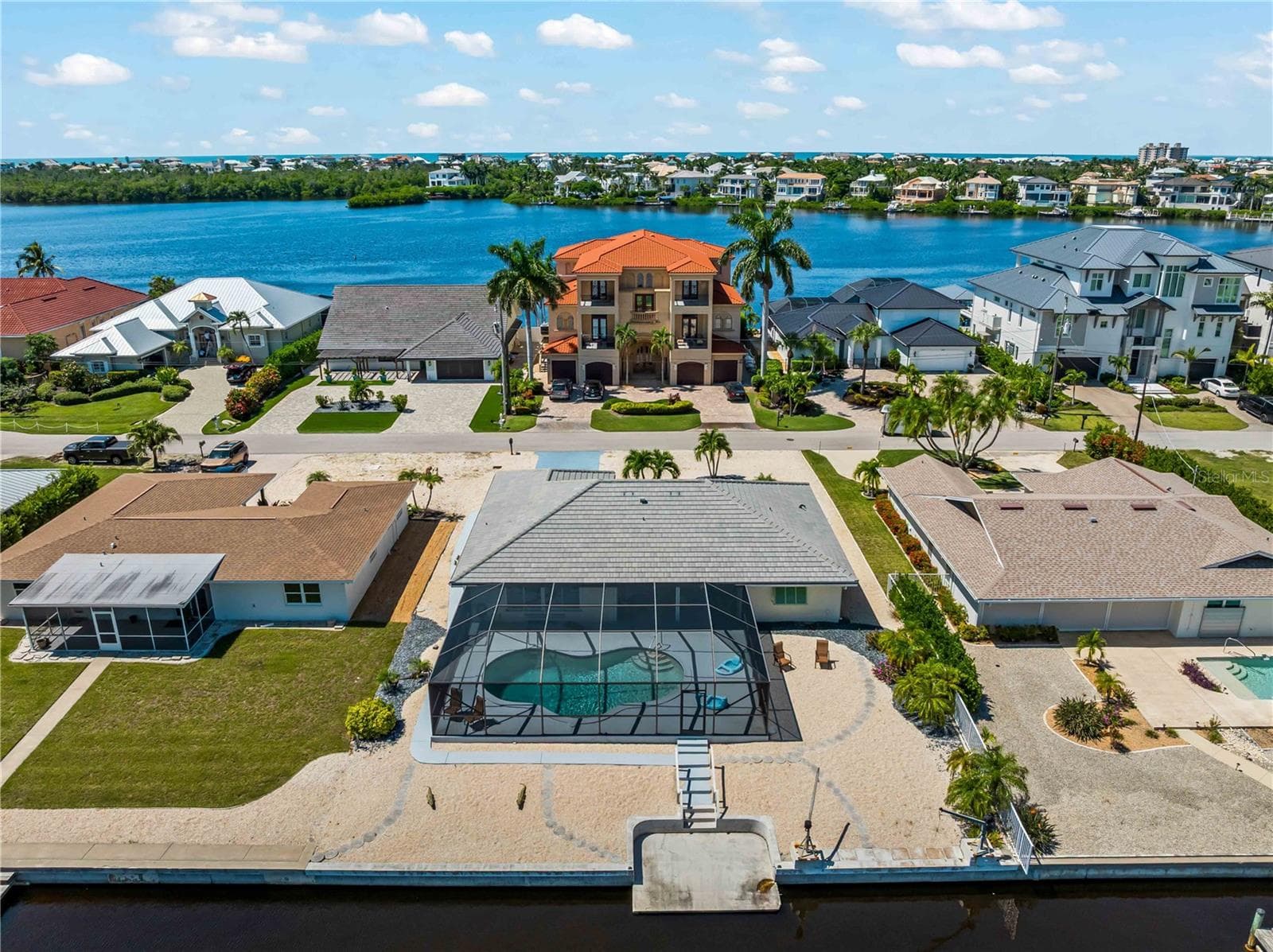 Aerial_2903rdStreet_BonitaSprings_WaterView_Overhead.jpg - 290 3RD ST W, BONITA SPRINGS