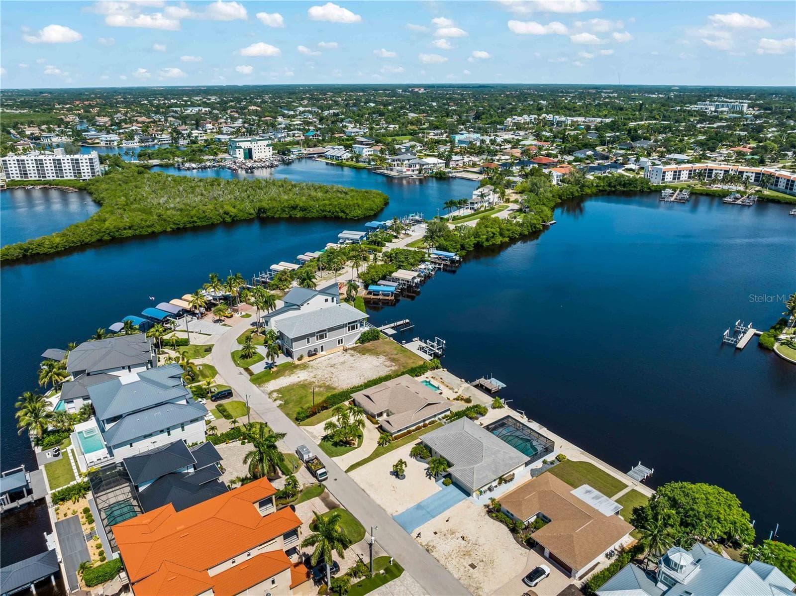 Aerial_2903rdStreet_BonitaSprings_Waterfront_Panorama.jpg - 290 3RD ST W, BONITA SPRINGS