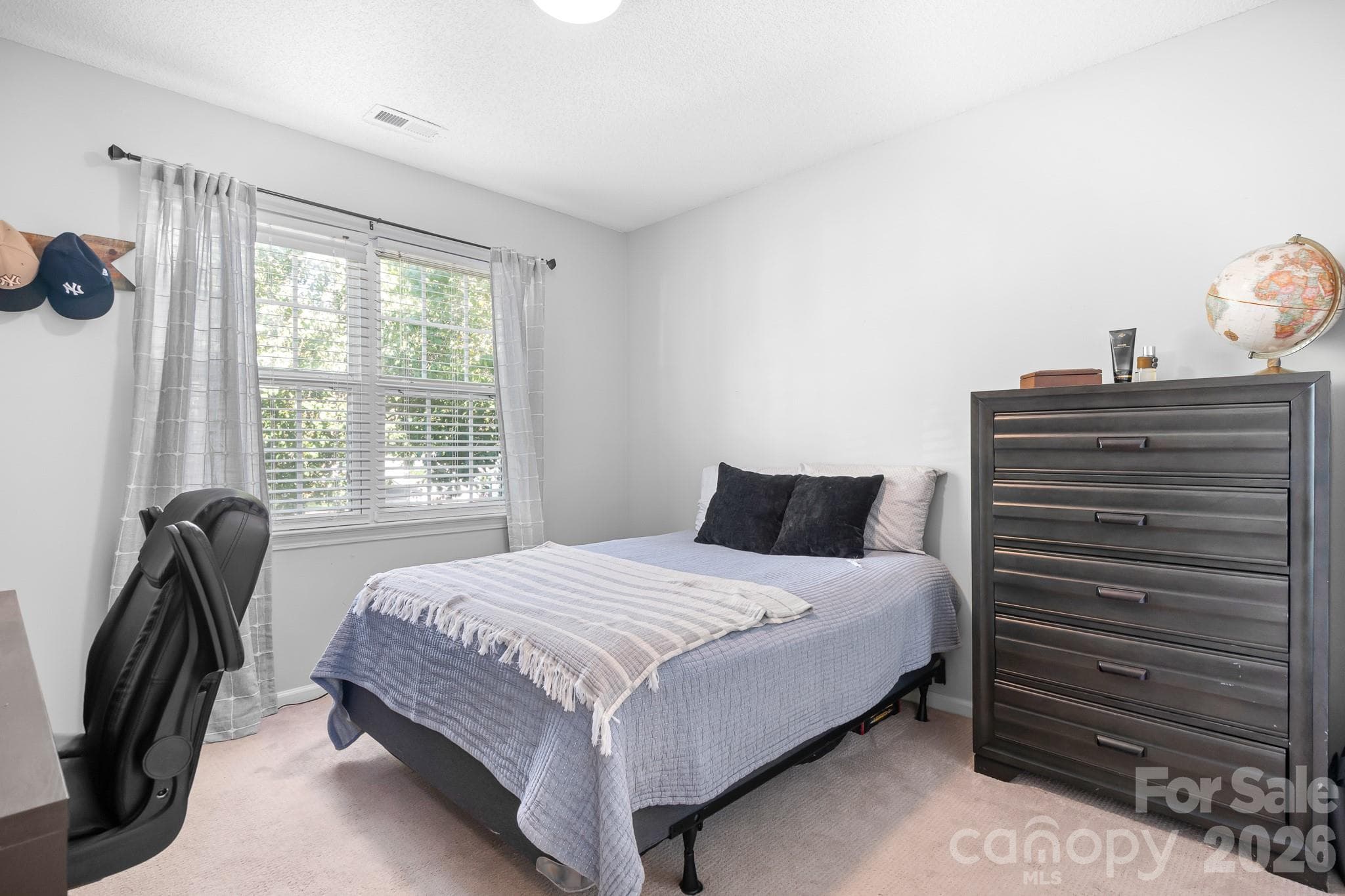 Bedroom #3 with Large Window. - 4126 Medford Drive NW, Concord