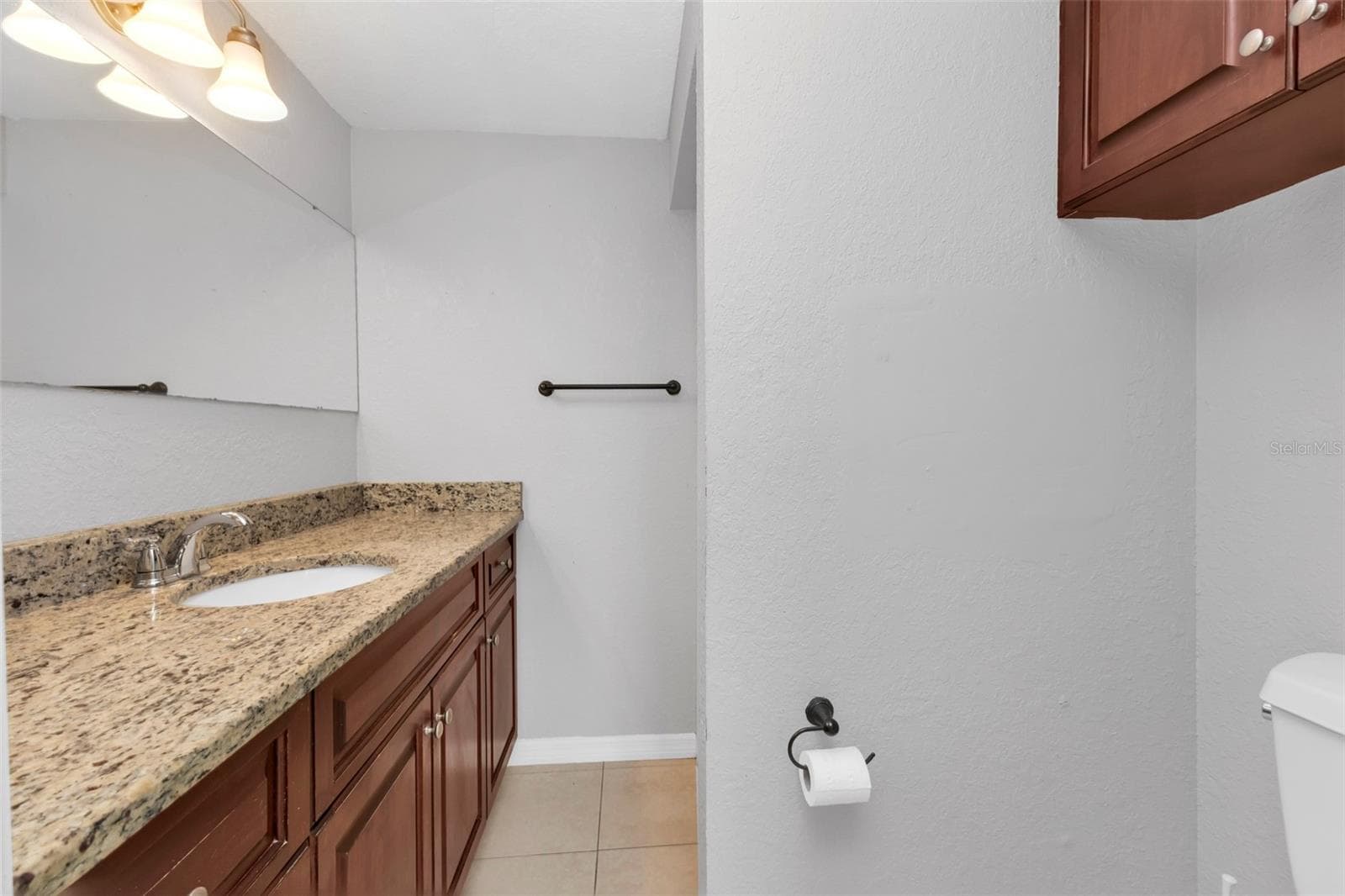 Primary bathroom with single vanity and walk in shower - 424 VANNELL ST, PORT CHARLOTTE