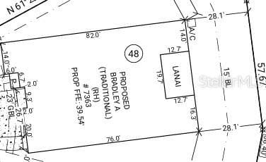 Plot Plan - 7363 JETTY CT, PALMETTO