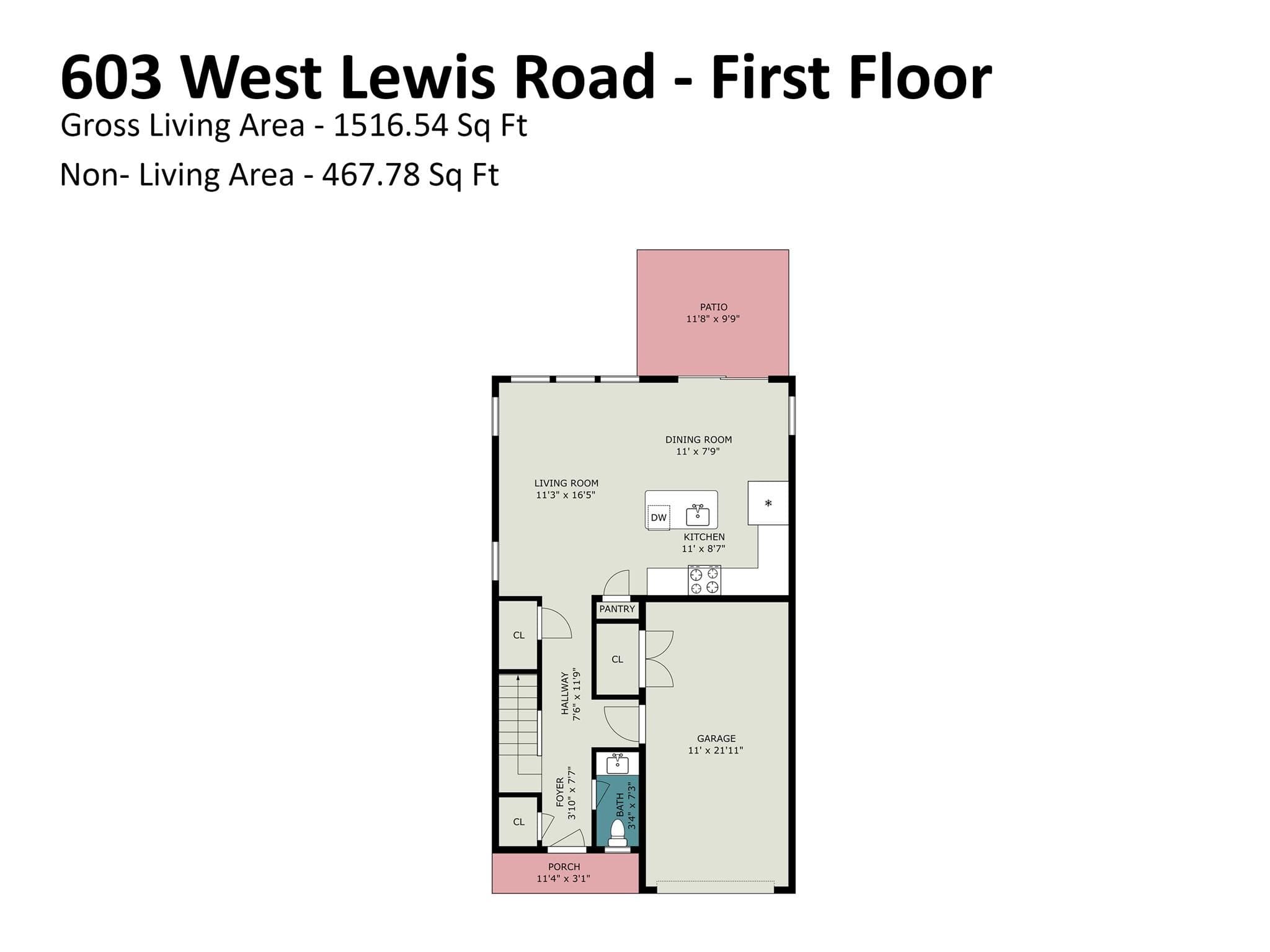 Single Family Residence at 603 W Lewis Street, Dallas, photo 27 of 28