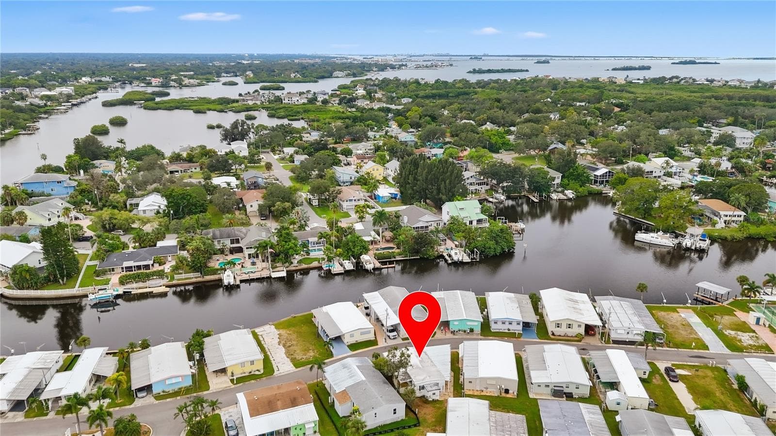 Arial view - 70 SCHOONER DR #70, PALM HARBOR