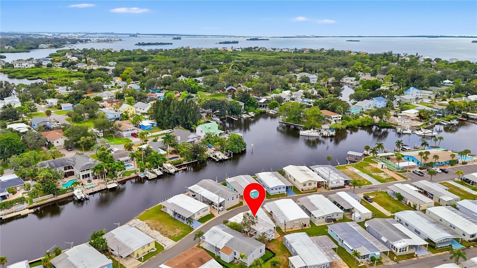 Arial view - 70 SCHOONER DR #70, PALM HARBOR
