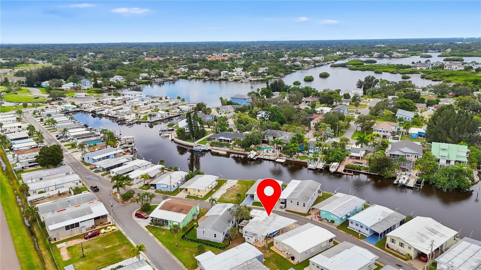 Arial view - 70 SCHOONER DR #70, PALM HARBOR