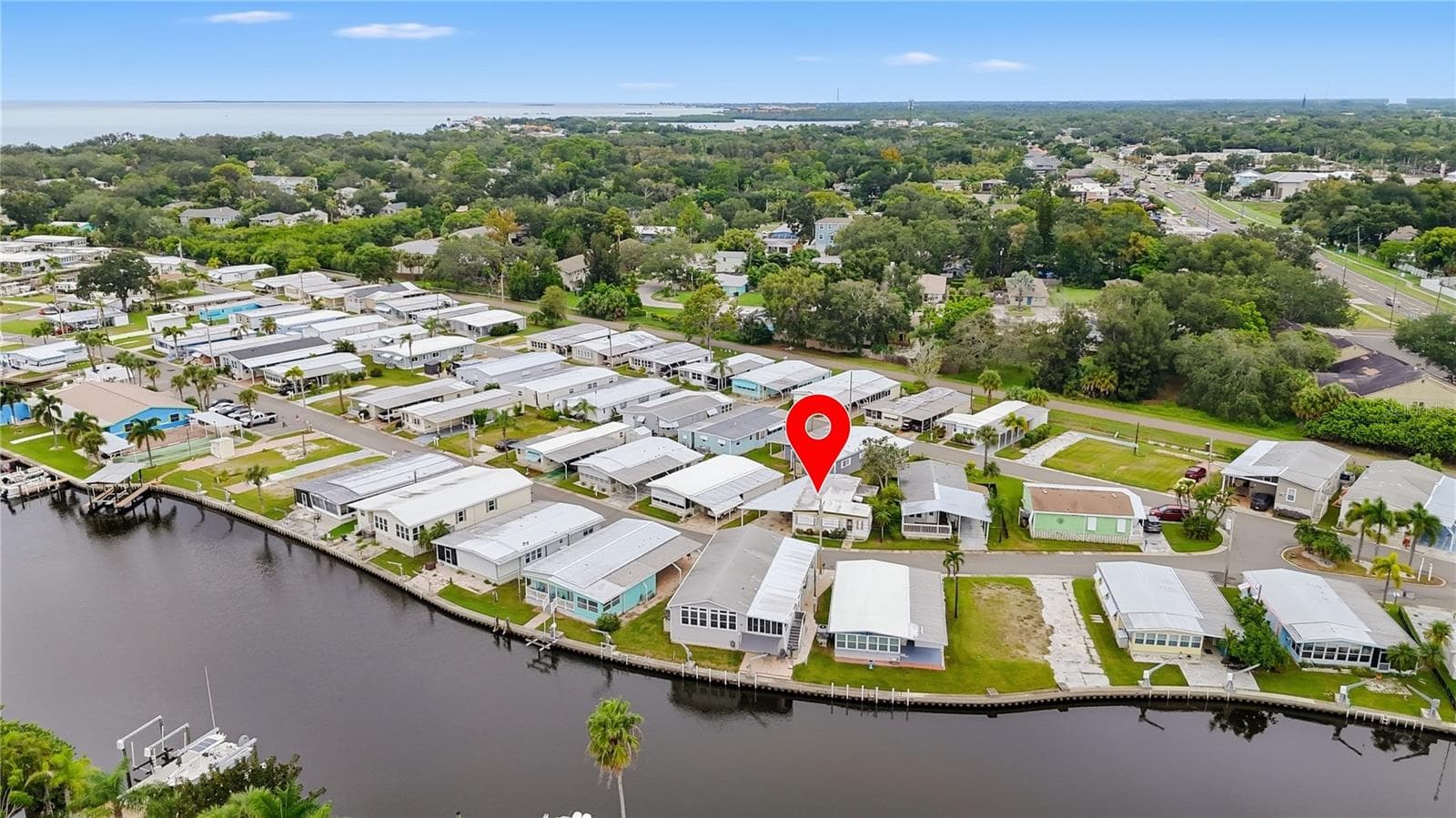 Arial view - 70 SCHOONER DR #70, PALM HARBOR