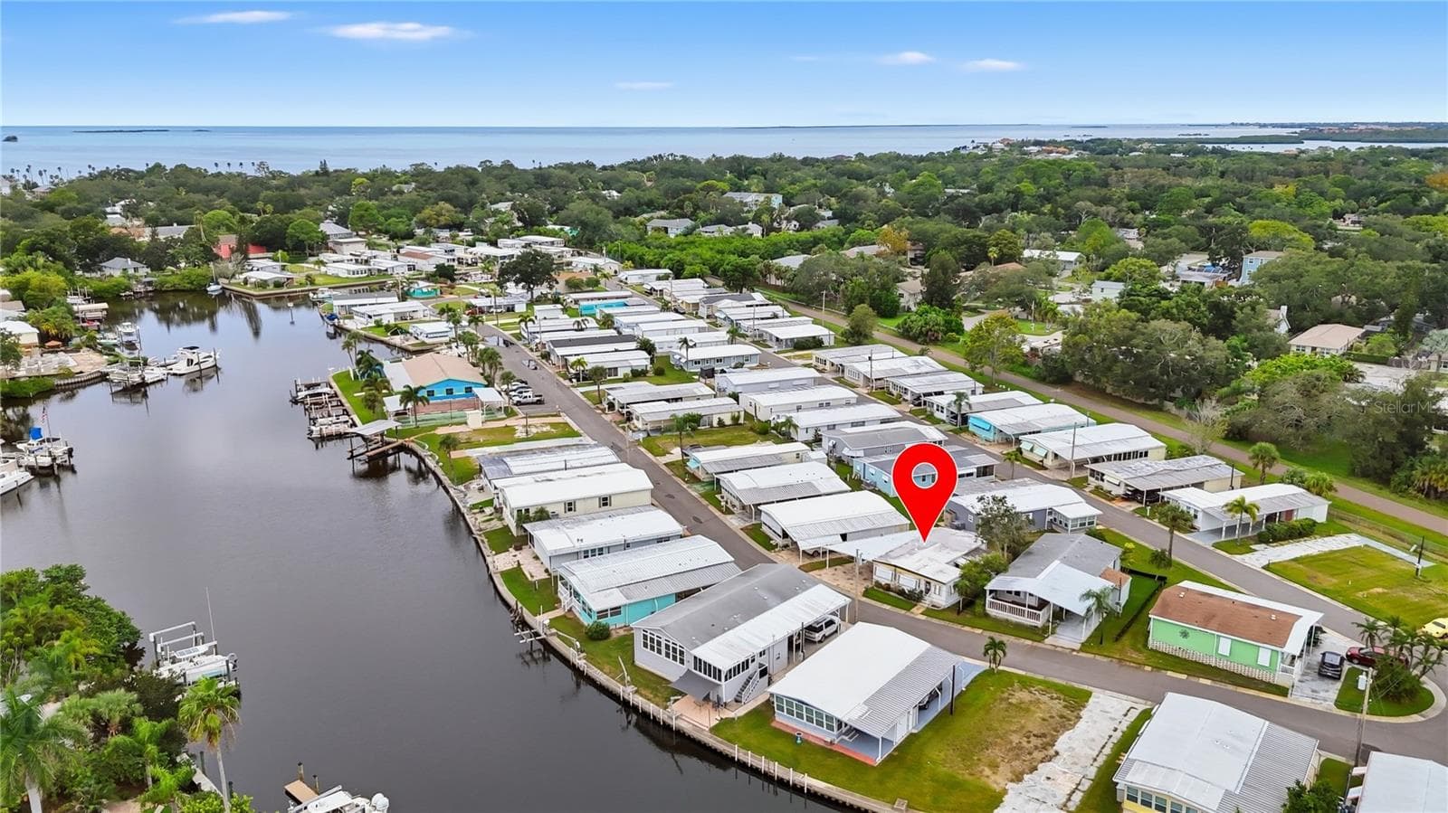 Arial view - 70 SCHOONER DR #70, PALM HARBOR